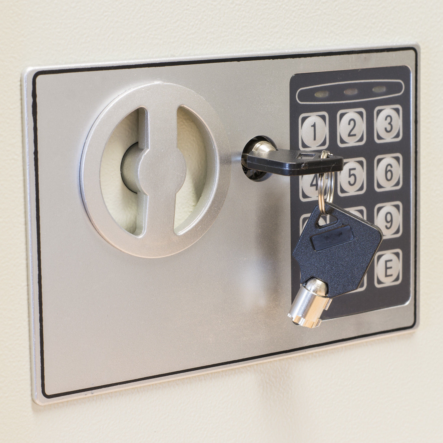 Hausen Wall Mounted 48 Key Electric Combination Lock Safe