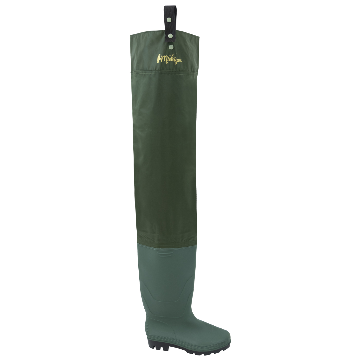 Shoe Sizes 6-12 Michigan 100/% Waterproof Camouflage Nylon Fishing Unisex Chest Waders Includes Belt