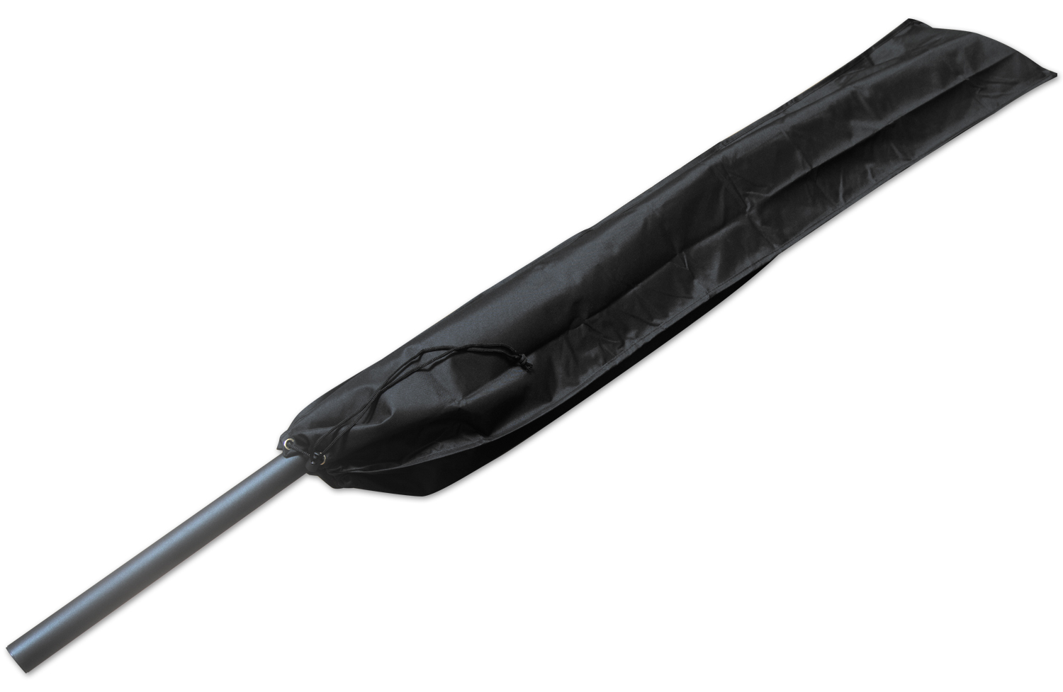 Woodside Large Black Garden Parasol Cover Waterproof Patio Furniture