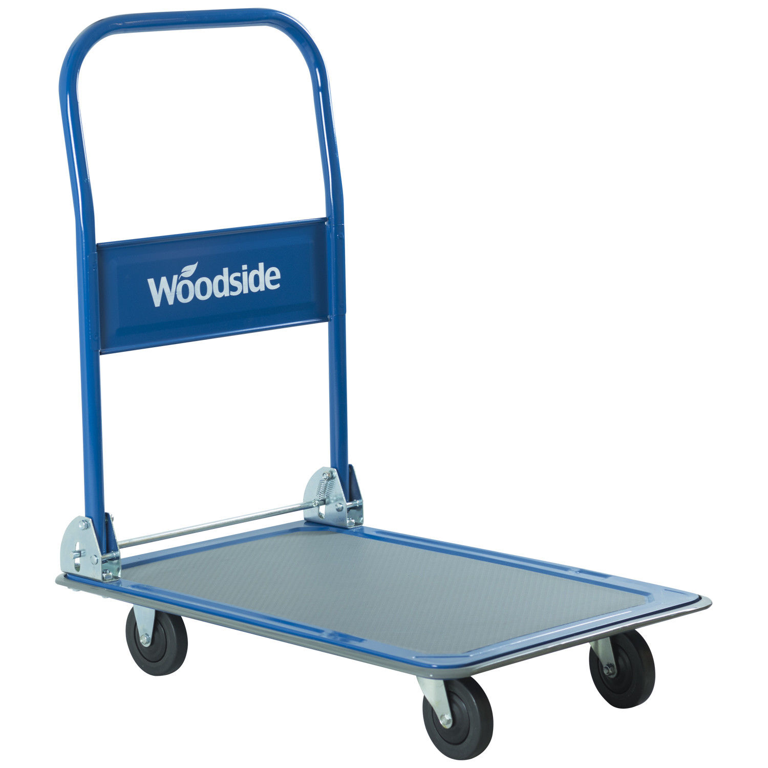 Heavy Duty Fold Flat Platform Trolley 150kg Max Warehouse Shop Folding Transport Bed