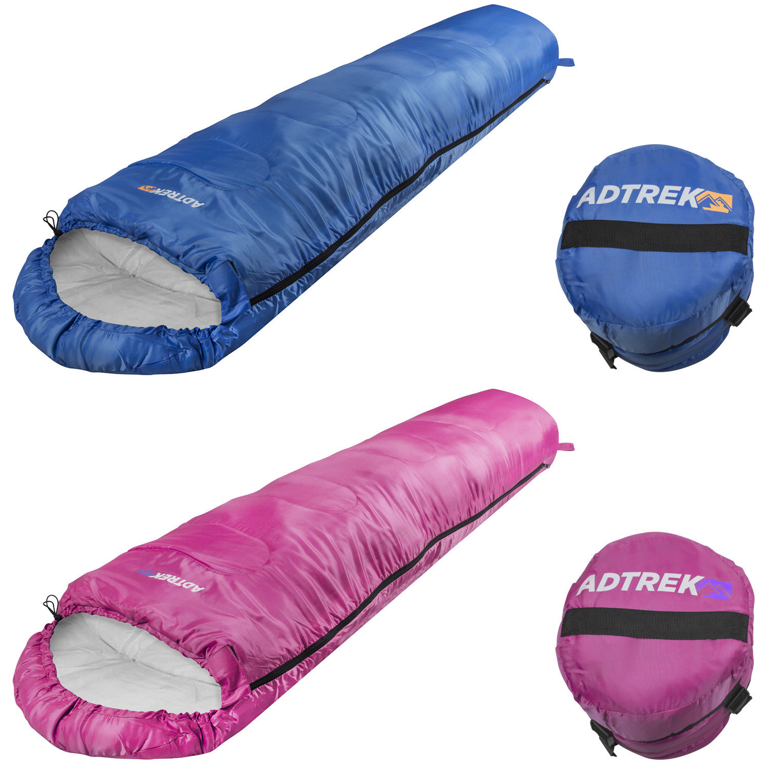 Adtrek Cub Junior Boys & Girls Childrens/Kids Camping Sleeping Bag 23