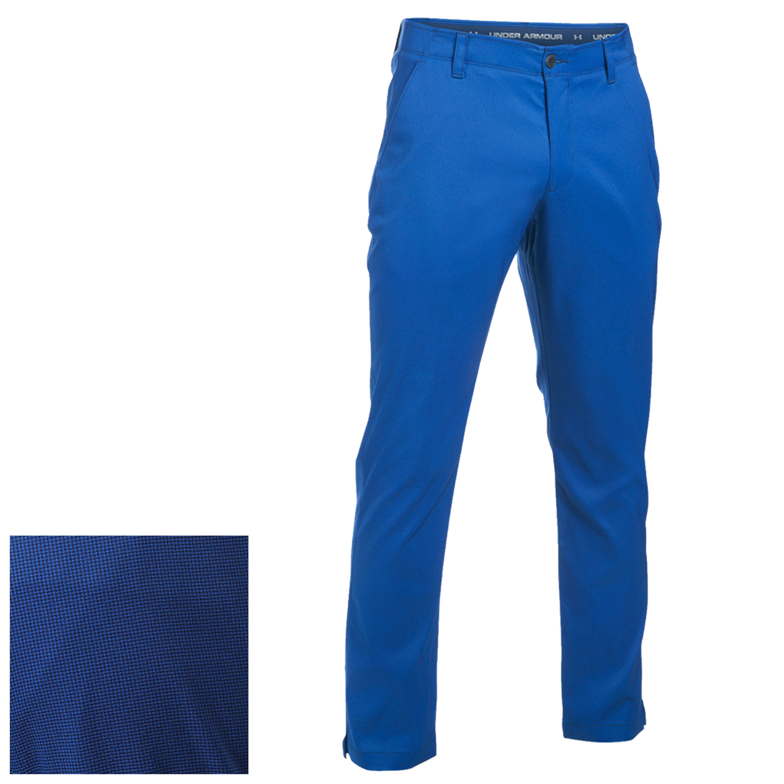 Under Armour Da Uomo Partita Giocare con motivo check Pantaloni Gamba  Affusolata UA Golf Pantaloni | eBay