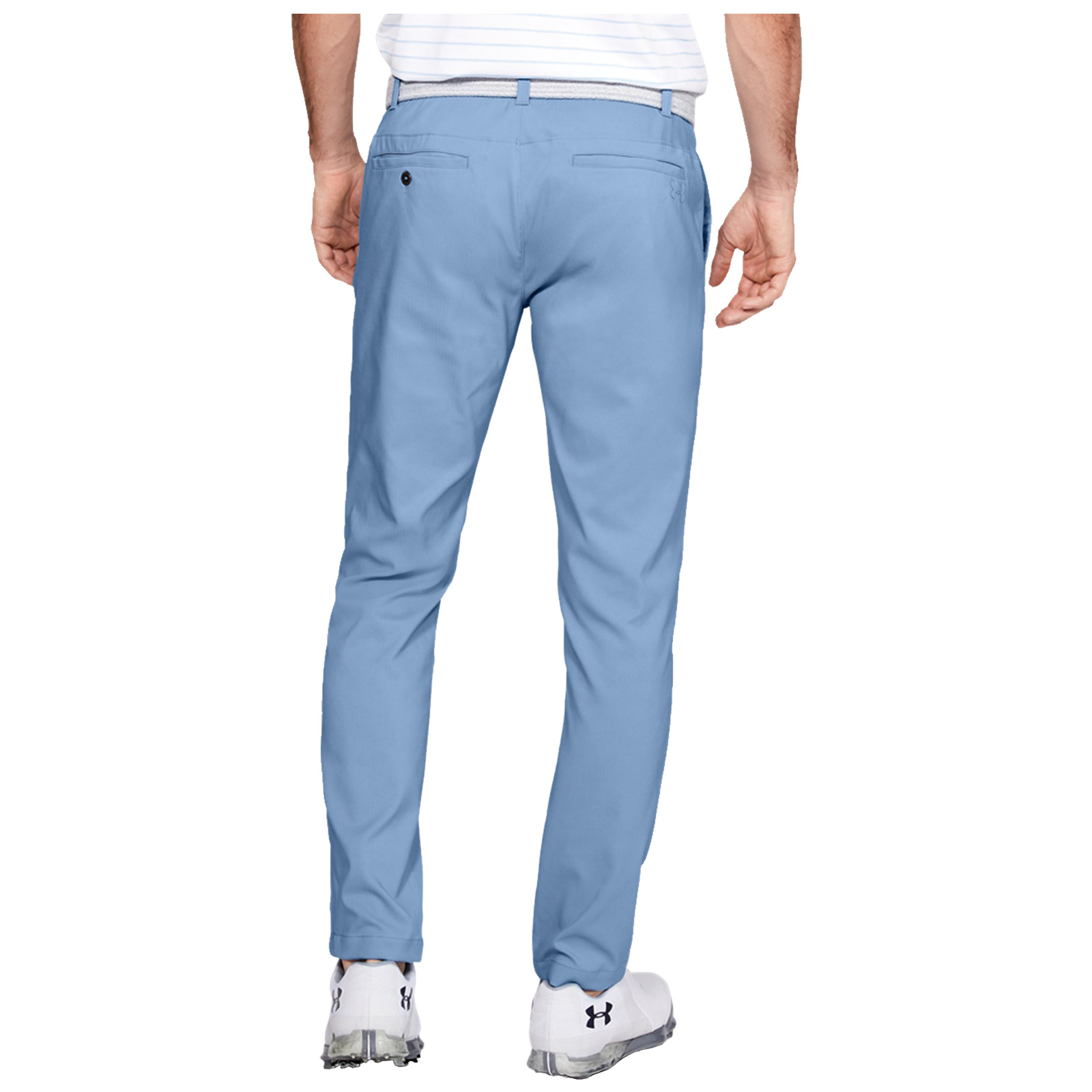 2021 Under Armour Mens Showdown Tapered Leg Trousers UA Golf Flat Front ...
