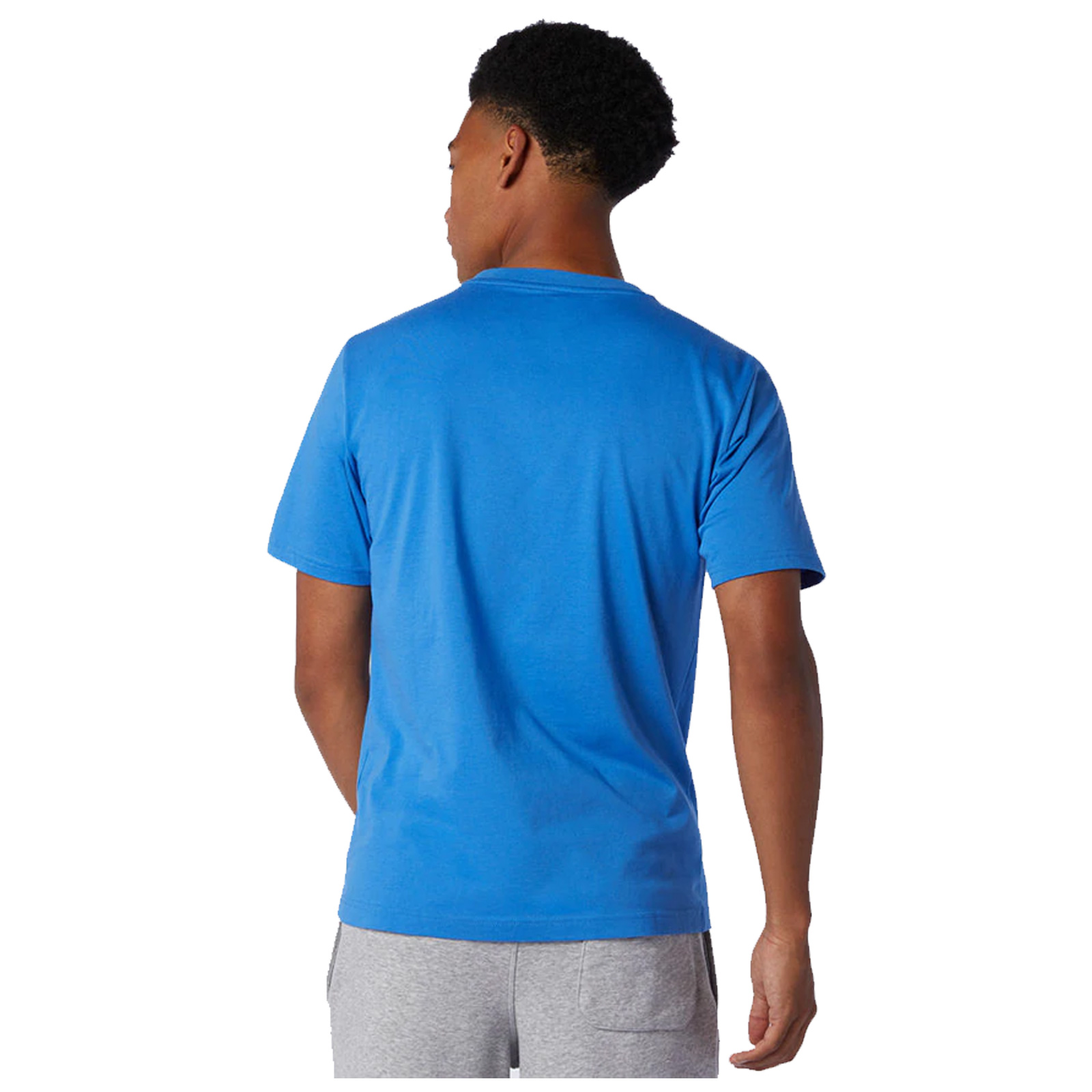 New Balance Mens Essentials Stacked Big Logo T-Shirt NB Sports Gym ...