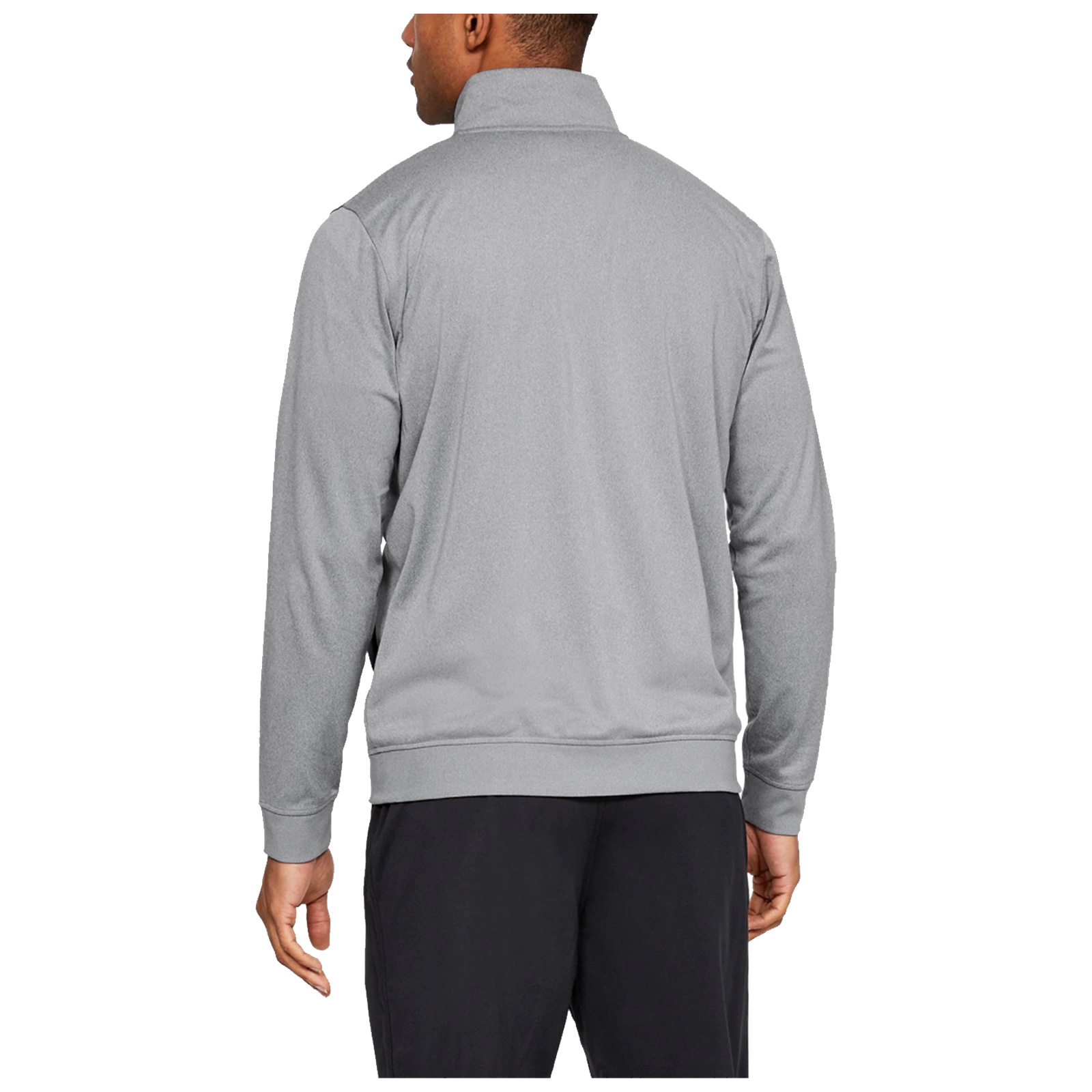 2021 Under Armour Mens Sportstyle Tricot Full Zip Track Running Sports ...