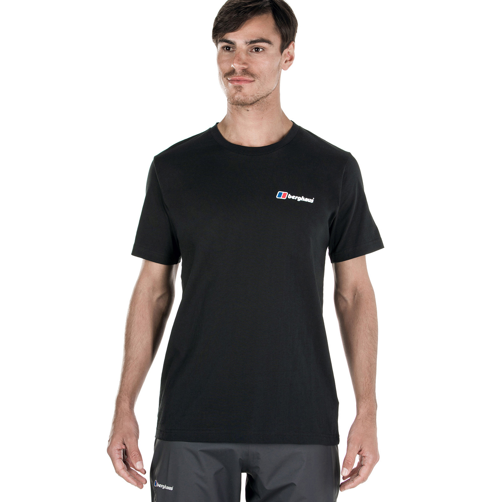 Berghaus Mens Corporate Logo T-Shirt Short Sleeve Tee Cotton Baselayer ...