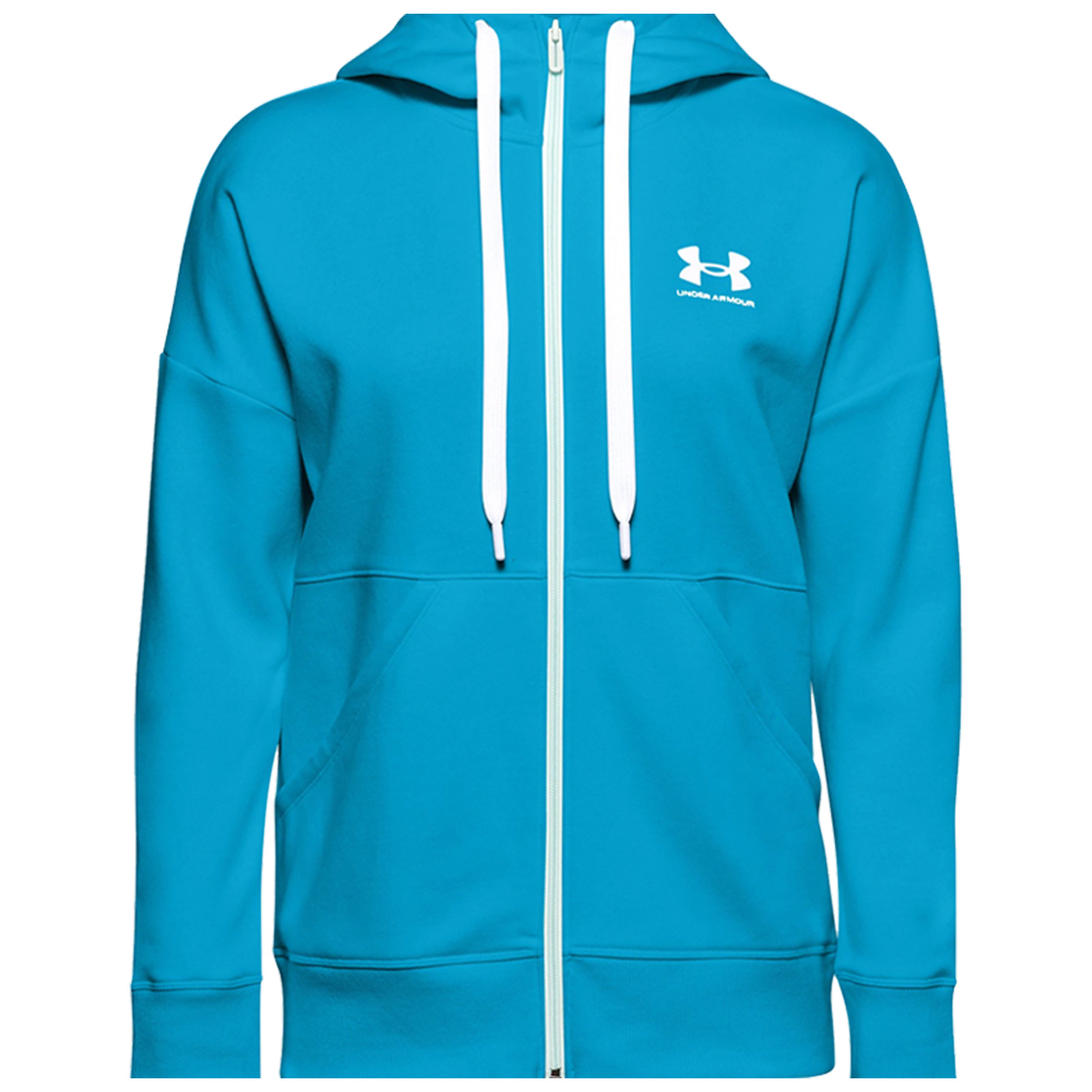 2020 Under Armour Ladies Rival Fleece Full Zip Up Hoodie