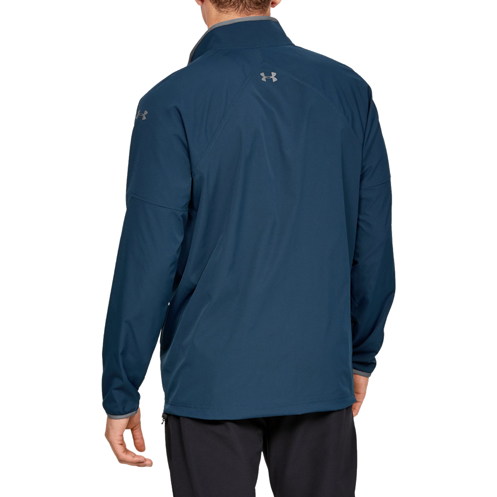 Under Armour Mens Storm Windstrike Half Zip Top UA Golf Sports Windproof Jacket for sale