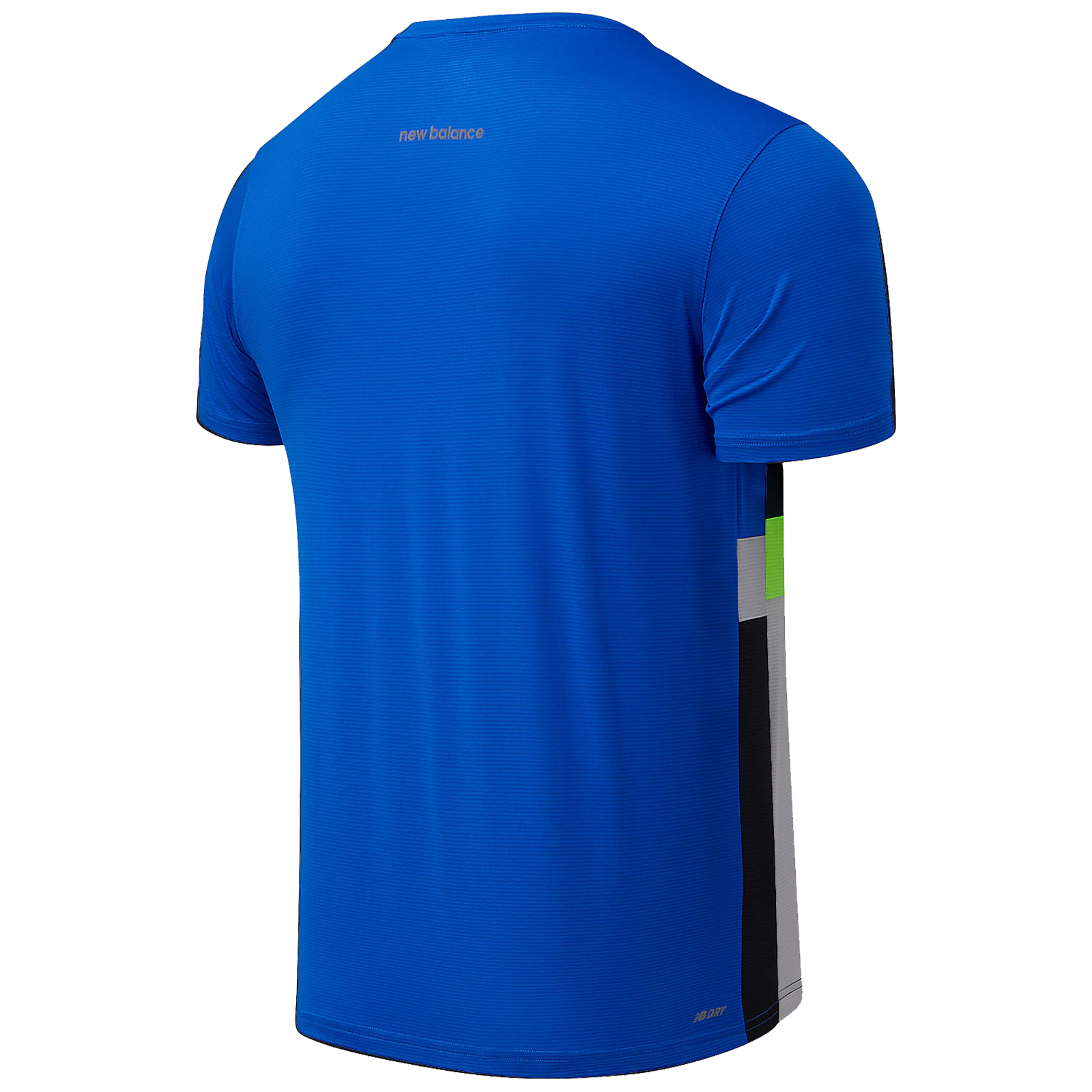 New Balance Mens Striped Accelerate T-Shirt - Gym Sports Running ...