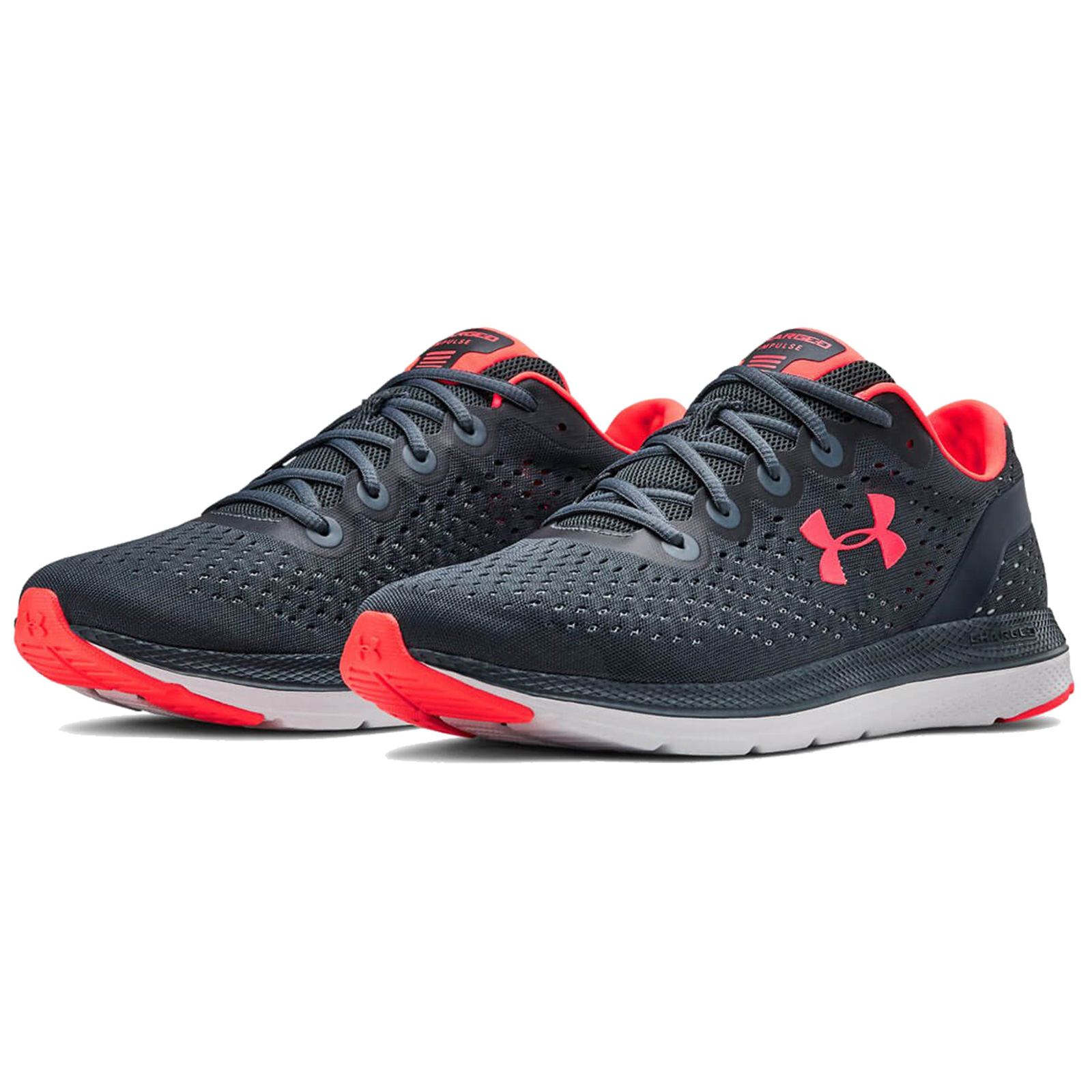 2020 Under Armour Mens Charged Impulse Trainers UA Running Shoes Gym ...