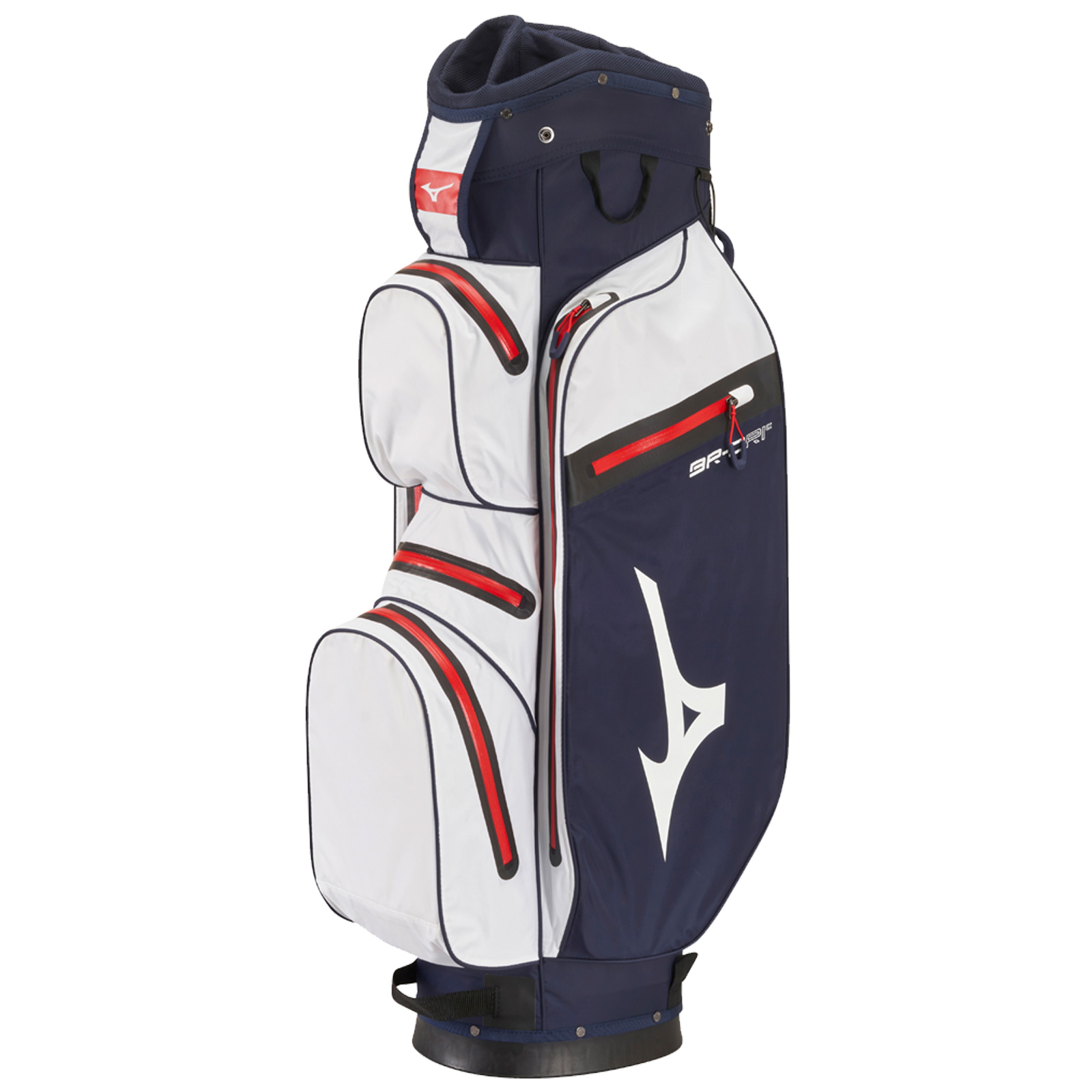 2021 Mizuno Mens BRDRIC Waterproof Golf Cart Bag 14Way Full Length