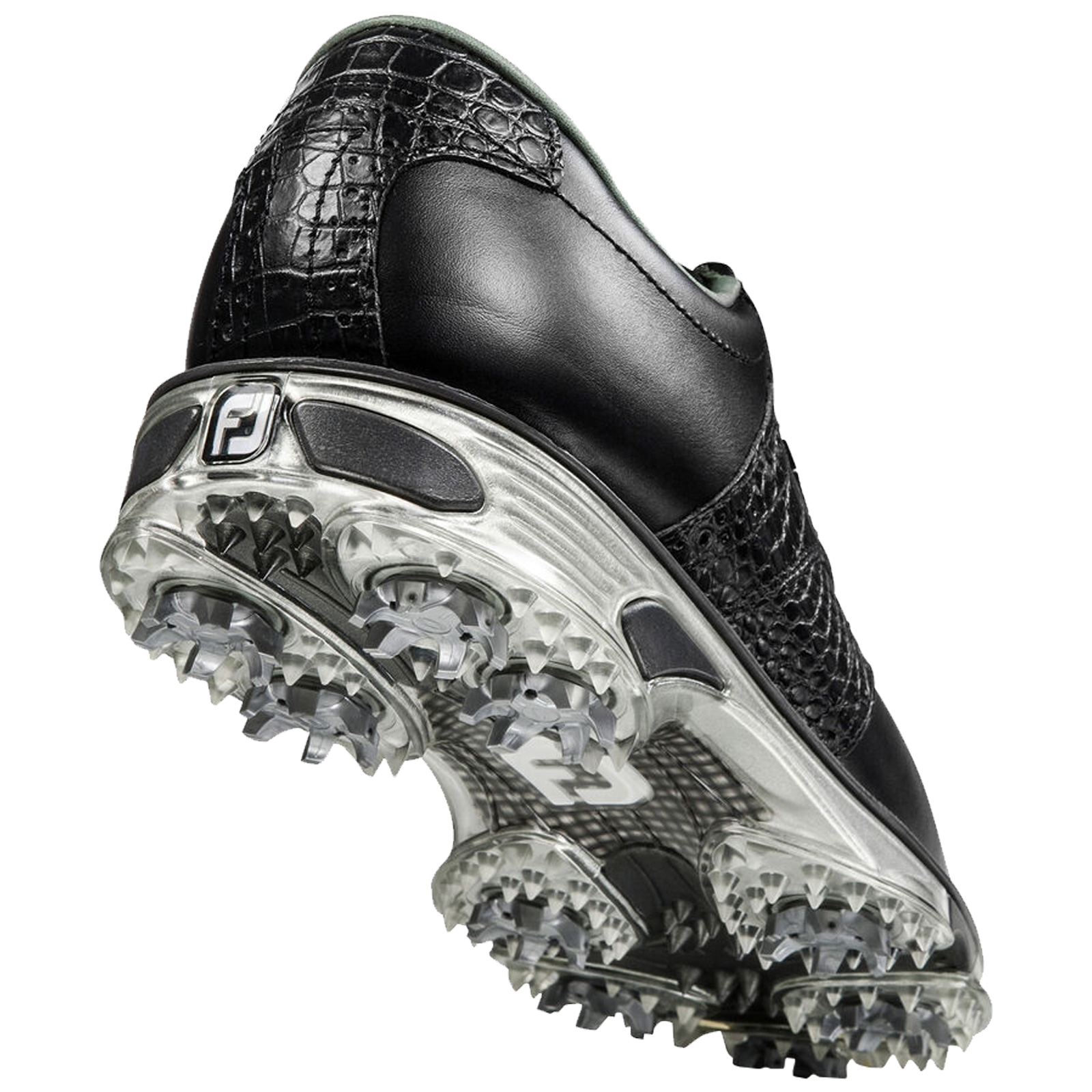 FootJoy Mens DryJoys Tour Golf Shoes - Waterproof Leather FJ Logo