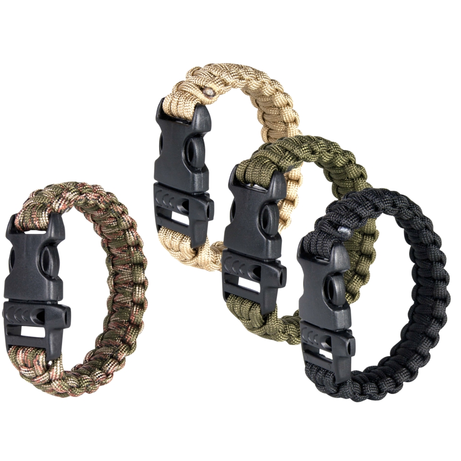 Tactical Paracord Wrist Band Large or X//Large Web-tex Airsoft Bushcraft Military