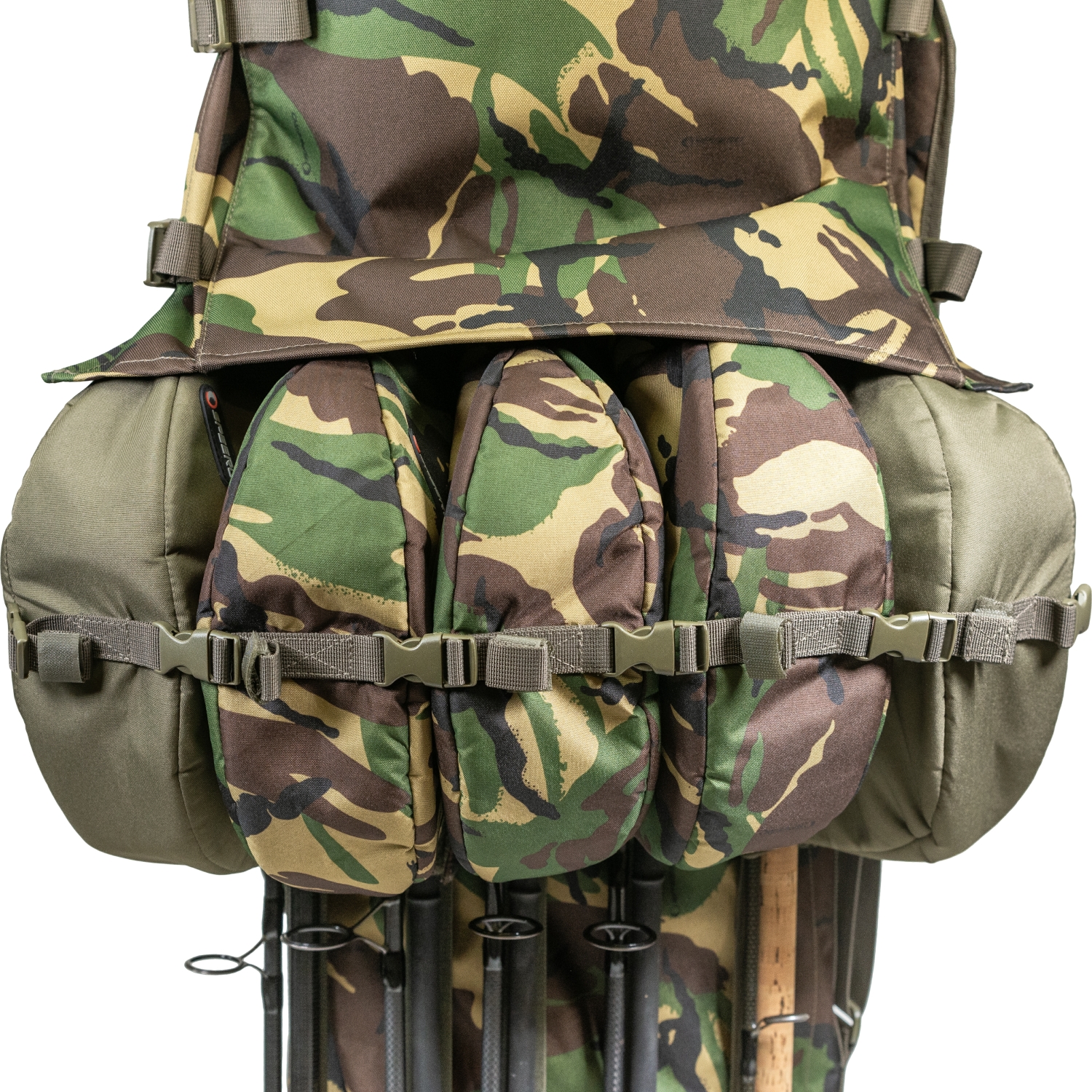 Speero Quiver System Base Carp Fishing Case DPM Green Take five 12ft or