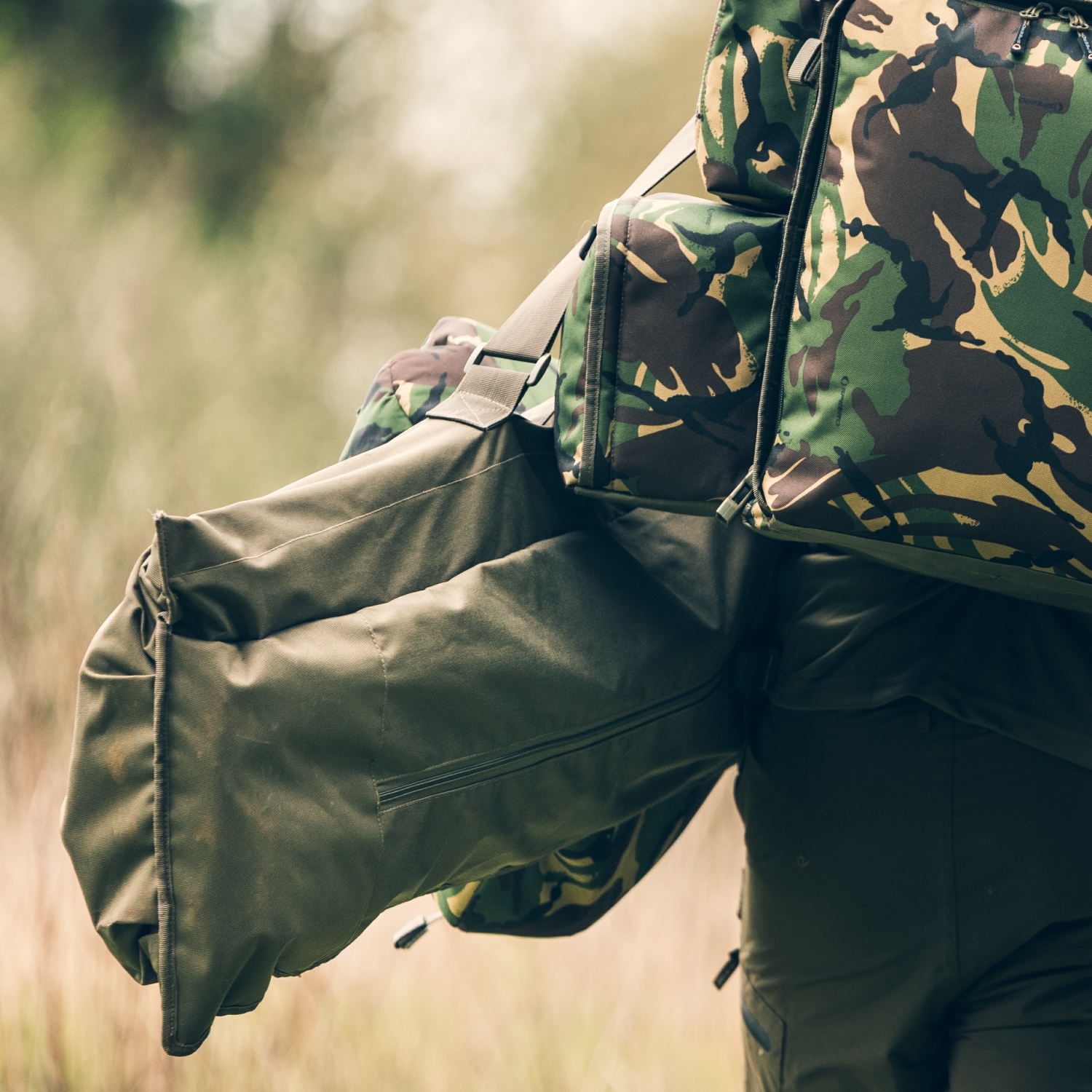 Speero Quiver System Base Carp Fishing Case DPM Green Take five 12ft or