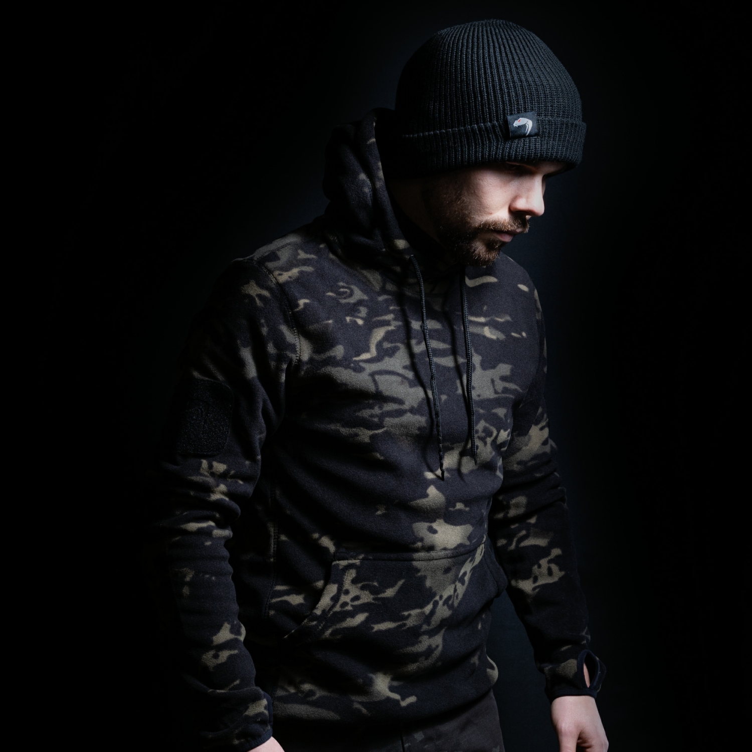 viper tactical fleece hoodie titanium