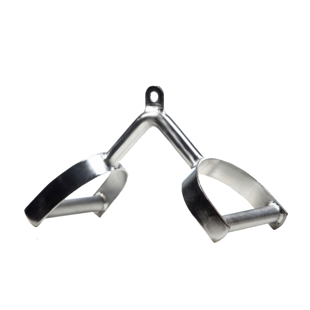 Gym Attachments Row Cable Tricep Rope Bar Twin Revolving Handle Pull Down Seated - Picture 19 of 19