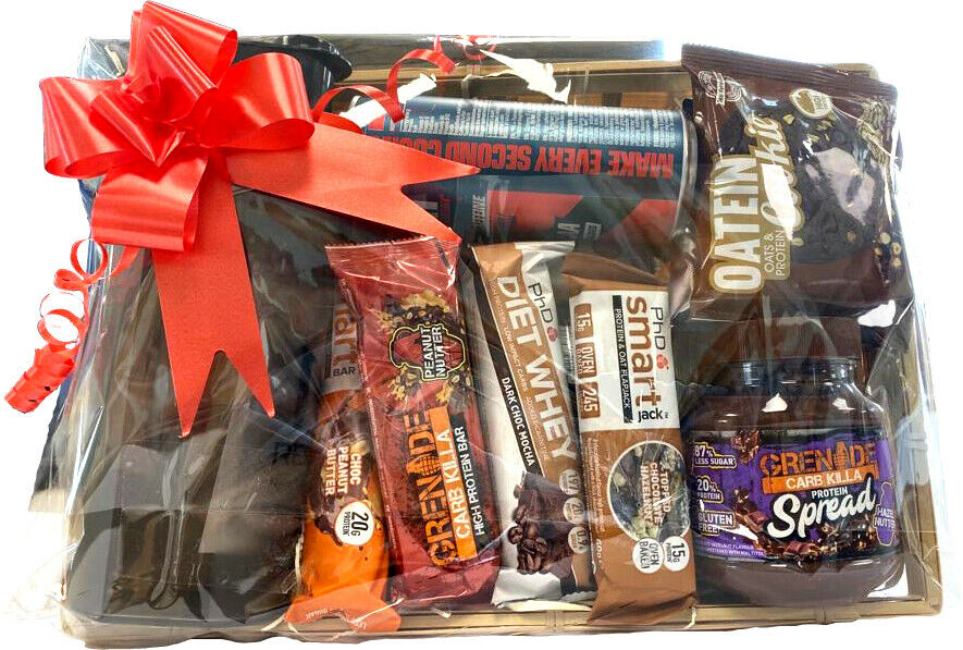 High Protein Wäschebox Geburtstag Präsentkorb für Anlässe große