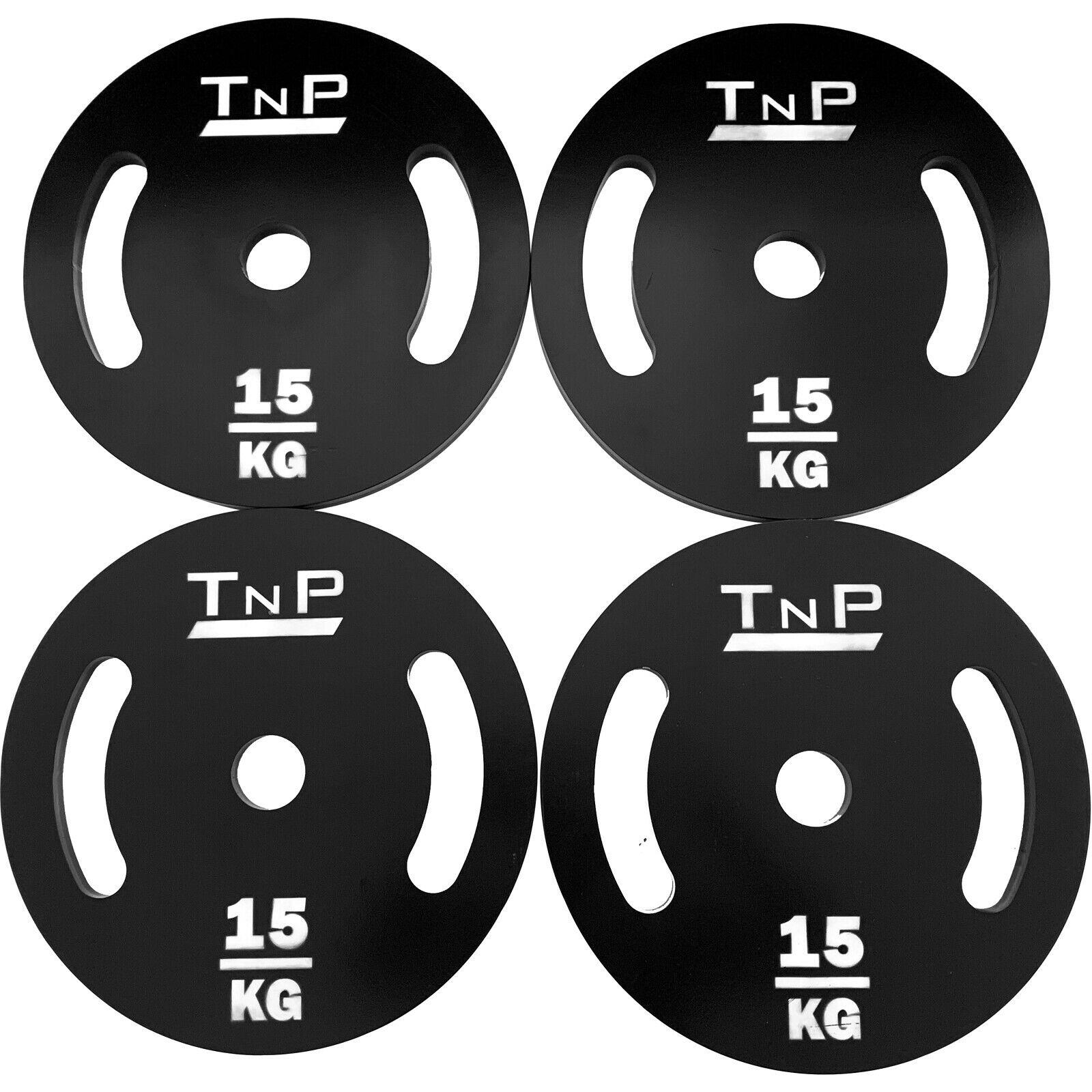 15KG Olympic Weight Plates Weights Plate for Dumbbell Barbell Bar 2