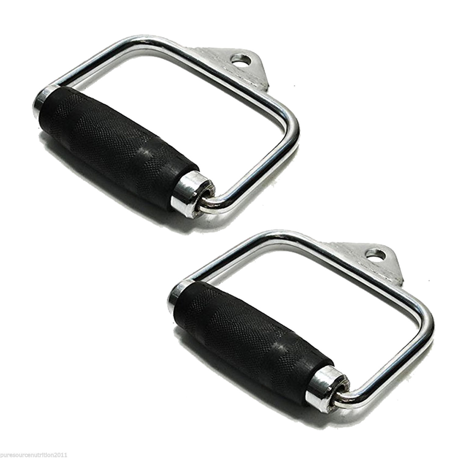 Stirrup Handles Multi Gym Cable Attachment (with/without rubber grip