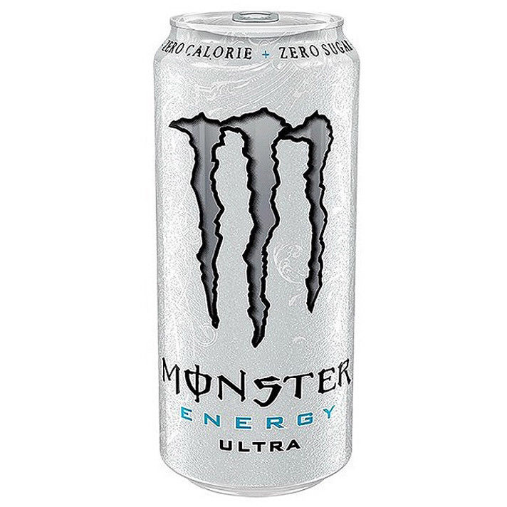 Monster Energy Ultra Zero Calories 12 x 500ml Drink Cans Sugar FREE