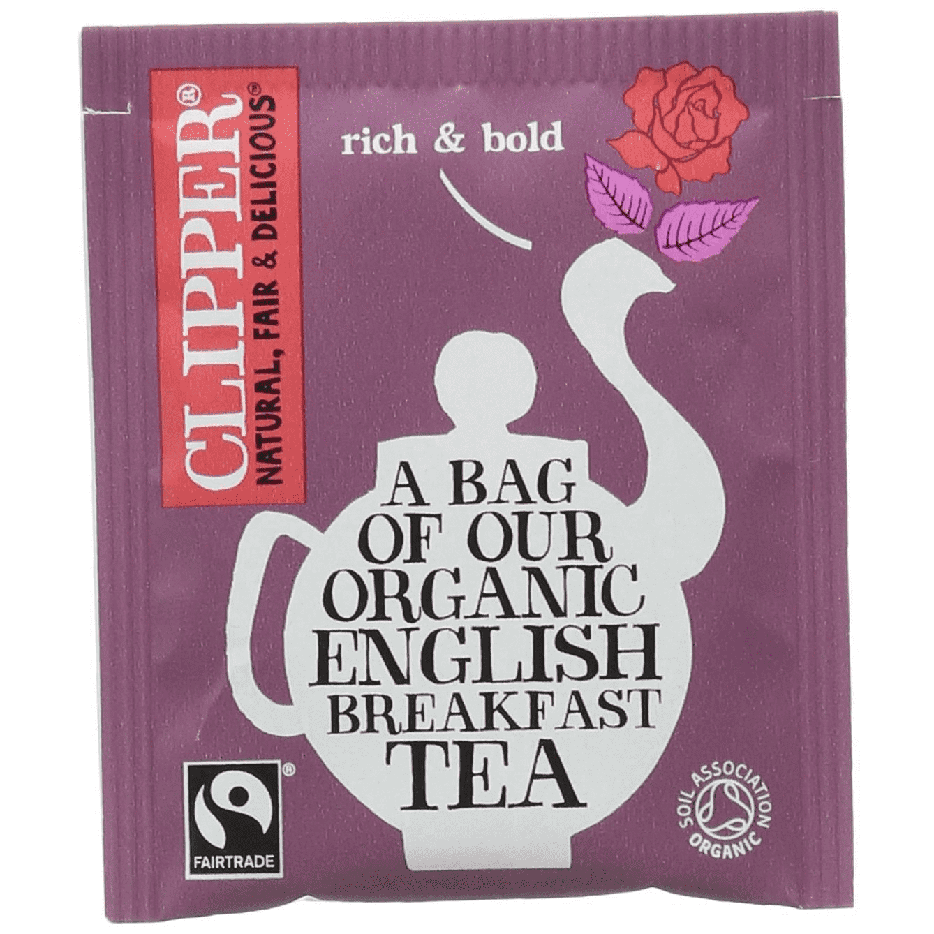 Clipper Fairtrade Organic English Breakfast Tea - 250 Envelopes,All ...