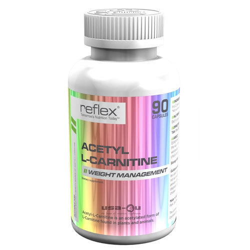 reflex l carnitine Reflex Nutrition Acetyl L-Carnitine 90 Capsules Weight Management Fat Loss Cut