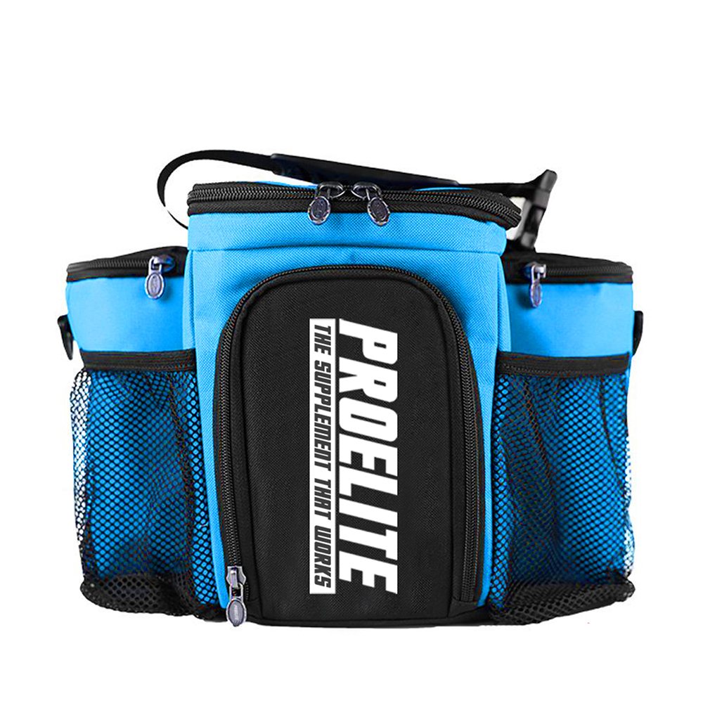 ProElite 3 Meal Management Prep Gym Fitness Meal Bag + FREE Shaker