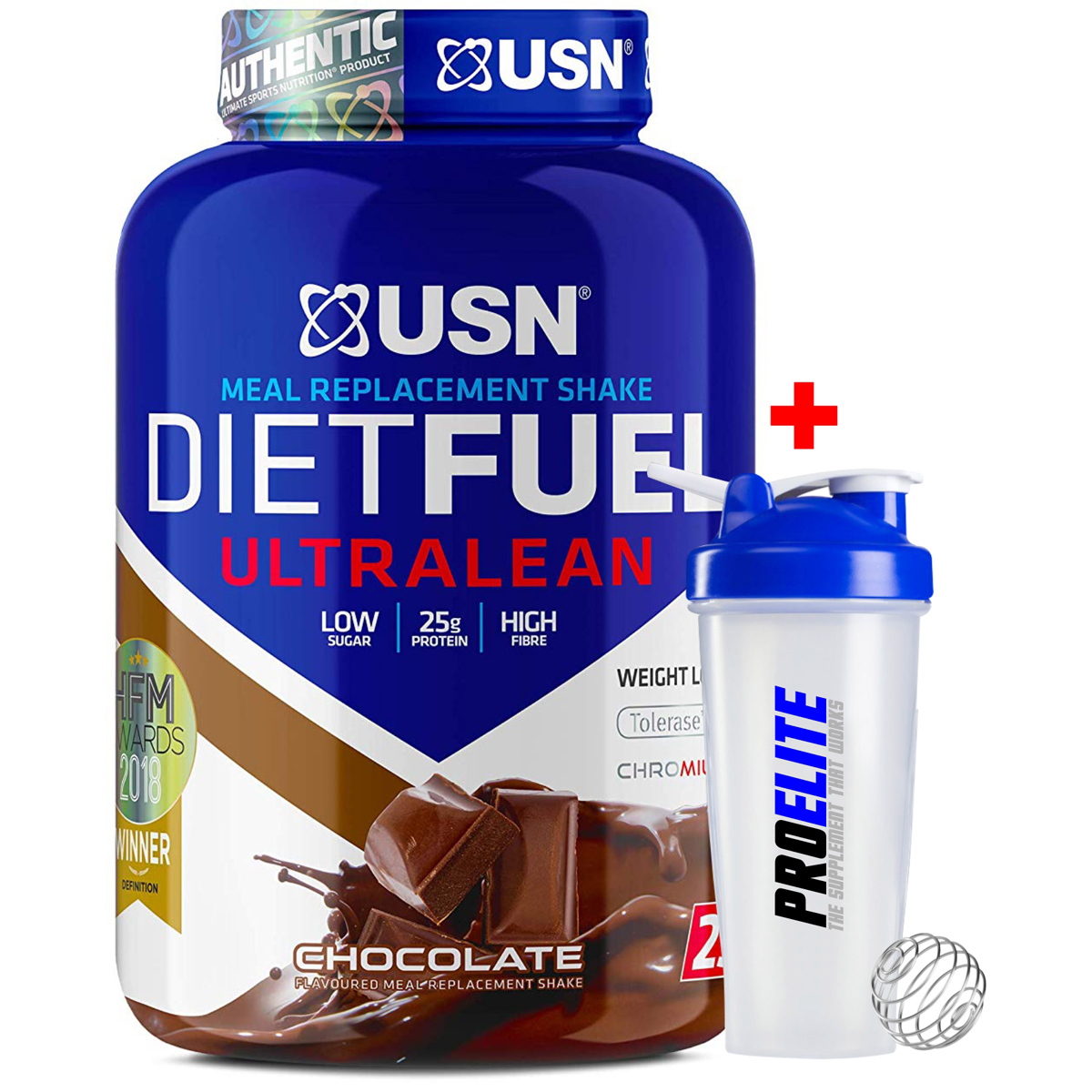 USN Diet Fuel Ultralean 2Kg Meal Replacement Weight Loss Protein Shake