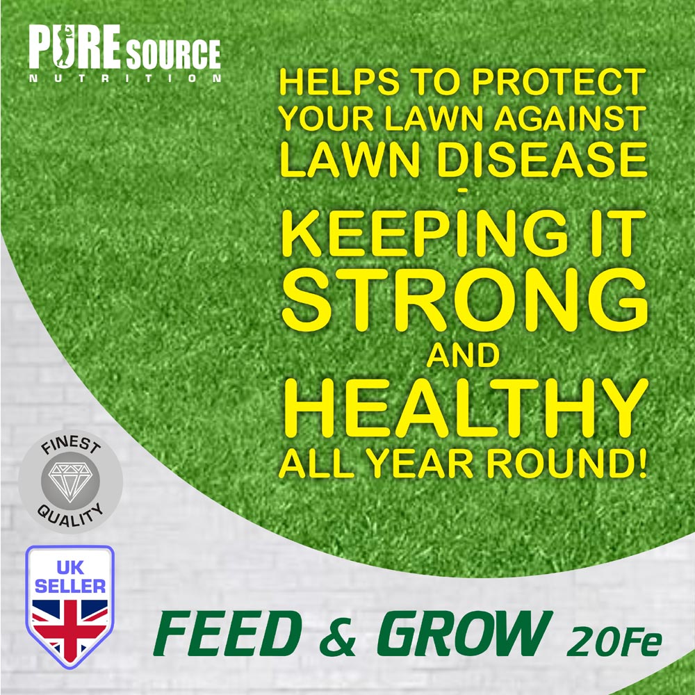 25kg SULPHATE OF IRON (FERROUS SULPHATE) LAWN TONIC, MOSS KILLER MOSS