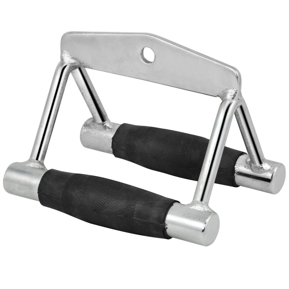 Gym Attachments Row Cable Tricep Rope Bar Twin Revolving Handle Pull Down Seated - Picture 7 of 19