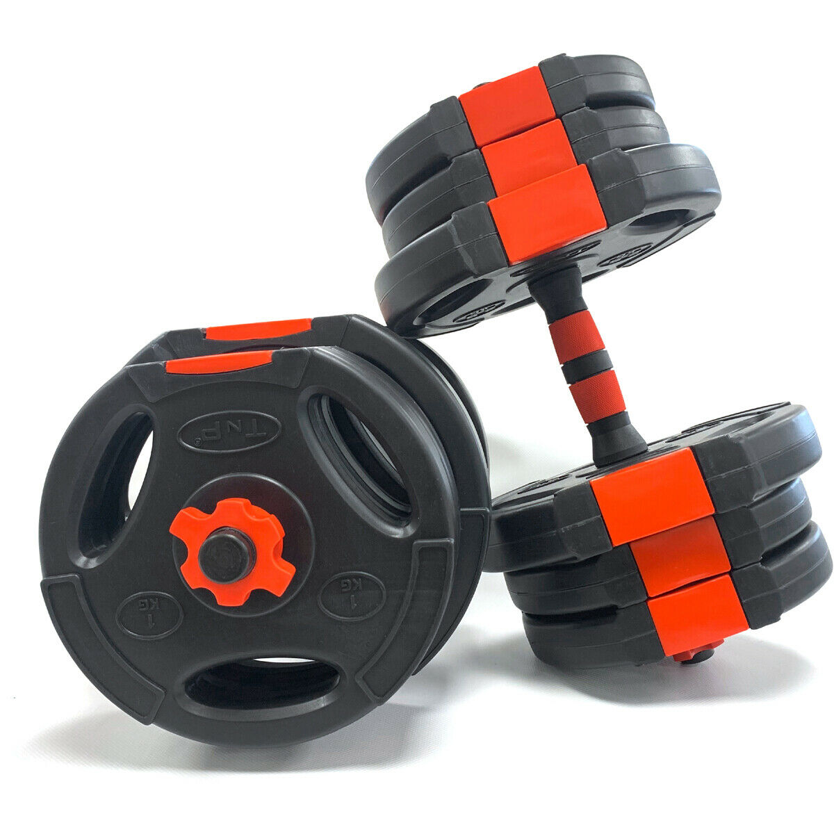 Tri Grip Dumbbell Set 20KG Adjustable Dumbbells Sets Weights Gym