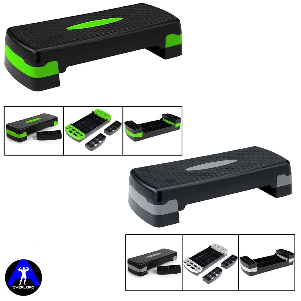 Aerobic Stepper Adjustable Training Yoga Fitness Step Up Box Workout Board eBay