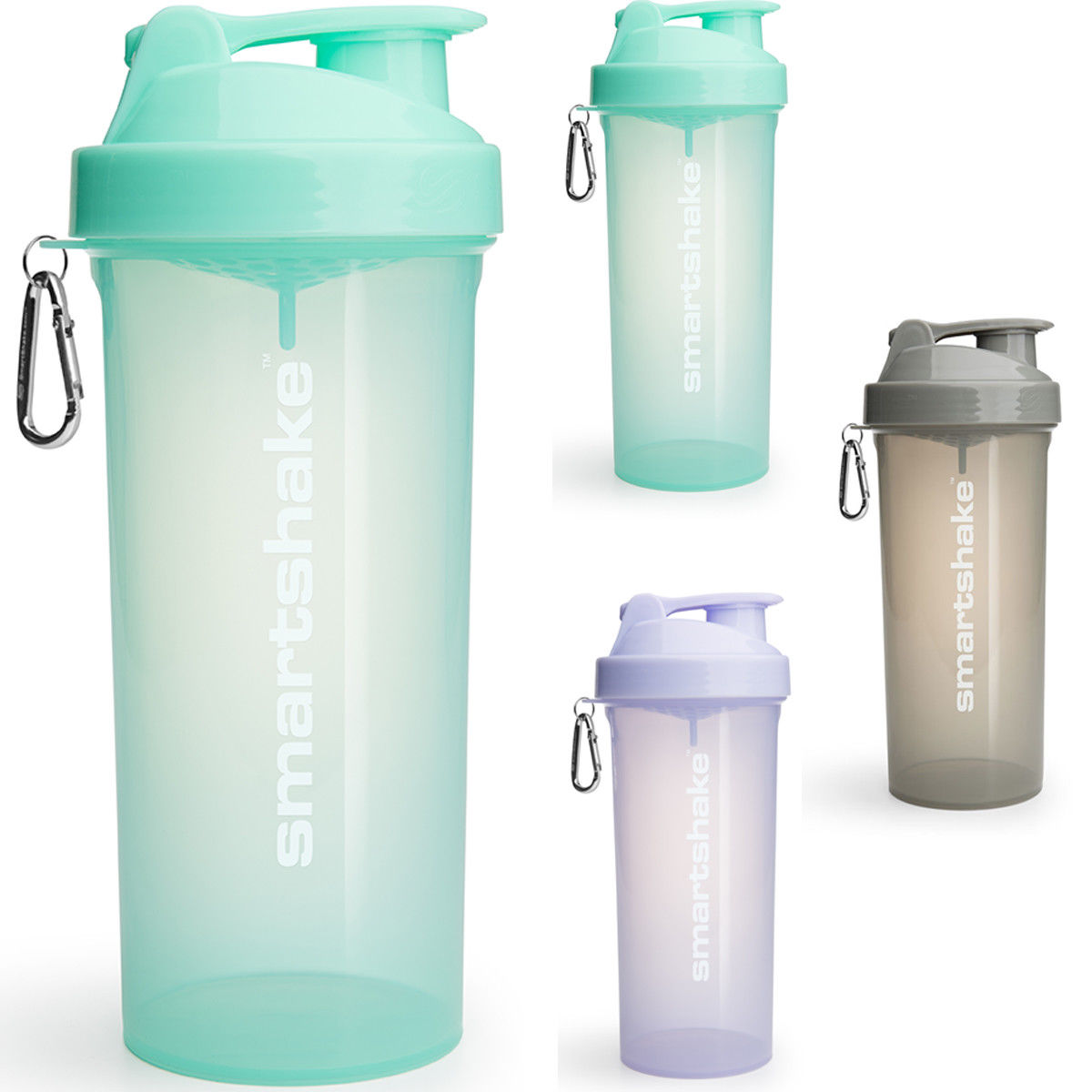 Smartshake Lite 1000ml Smart Shaker Flasche Mixer Cup Mixer Molke Protein Shake Ebay