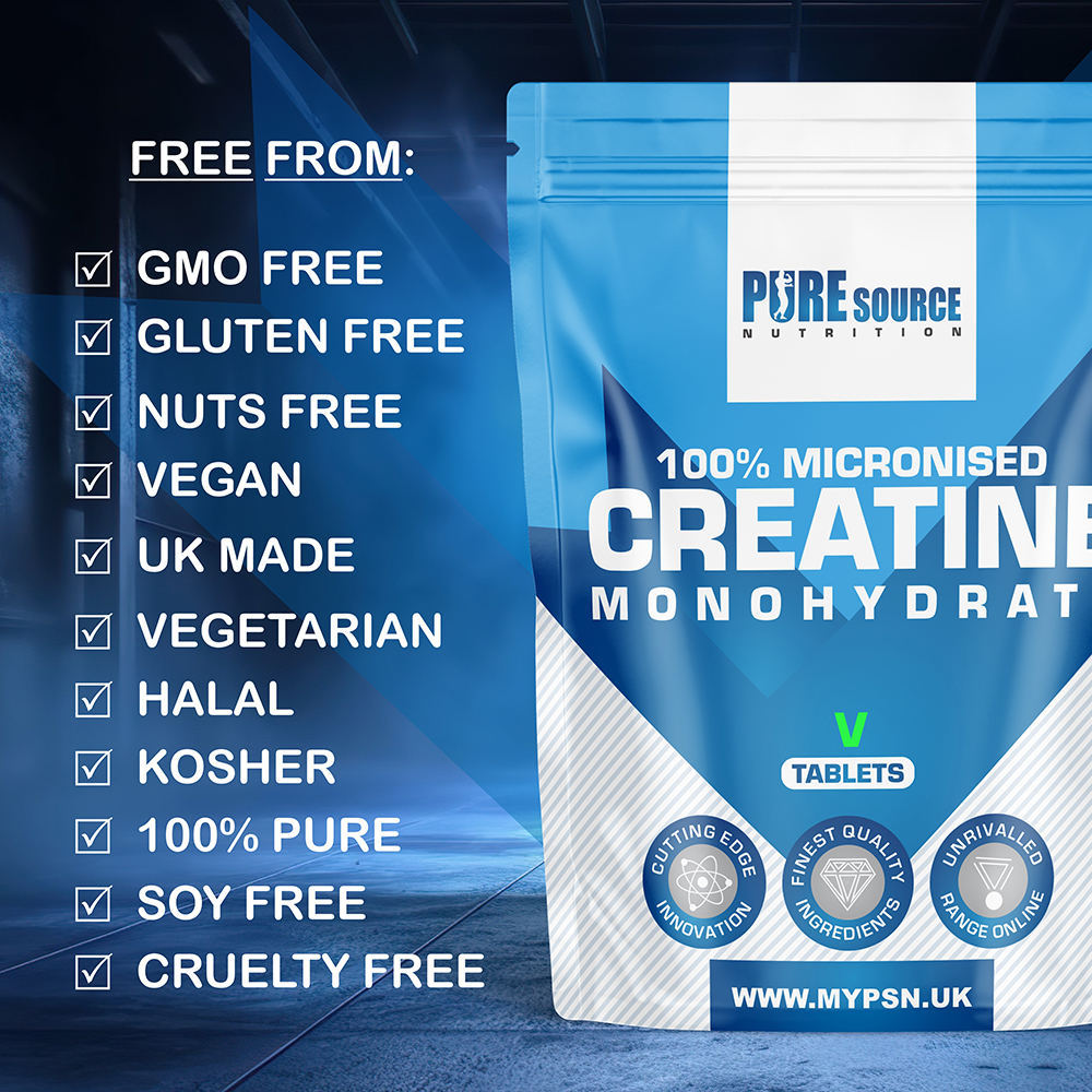 SUNNA SUPPLEMENTS Creatine Monohydrate Powder 300g | Pure Micronised | Unflavoured | Easy-Dissolve Vegan Creatine Supplement For Muscle Strength And Support | 60 Servings