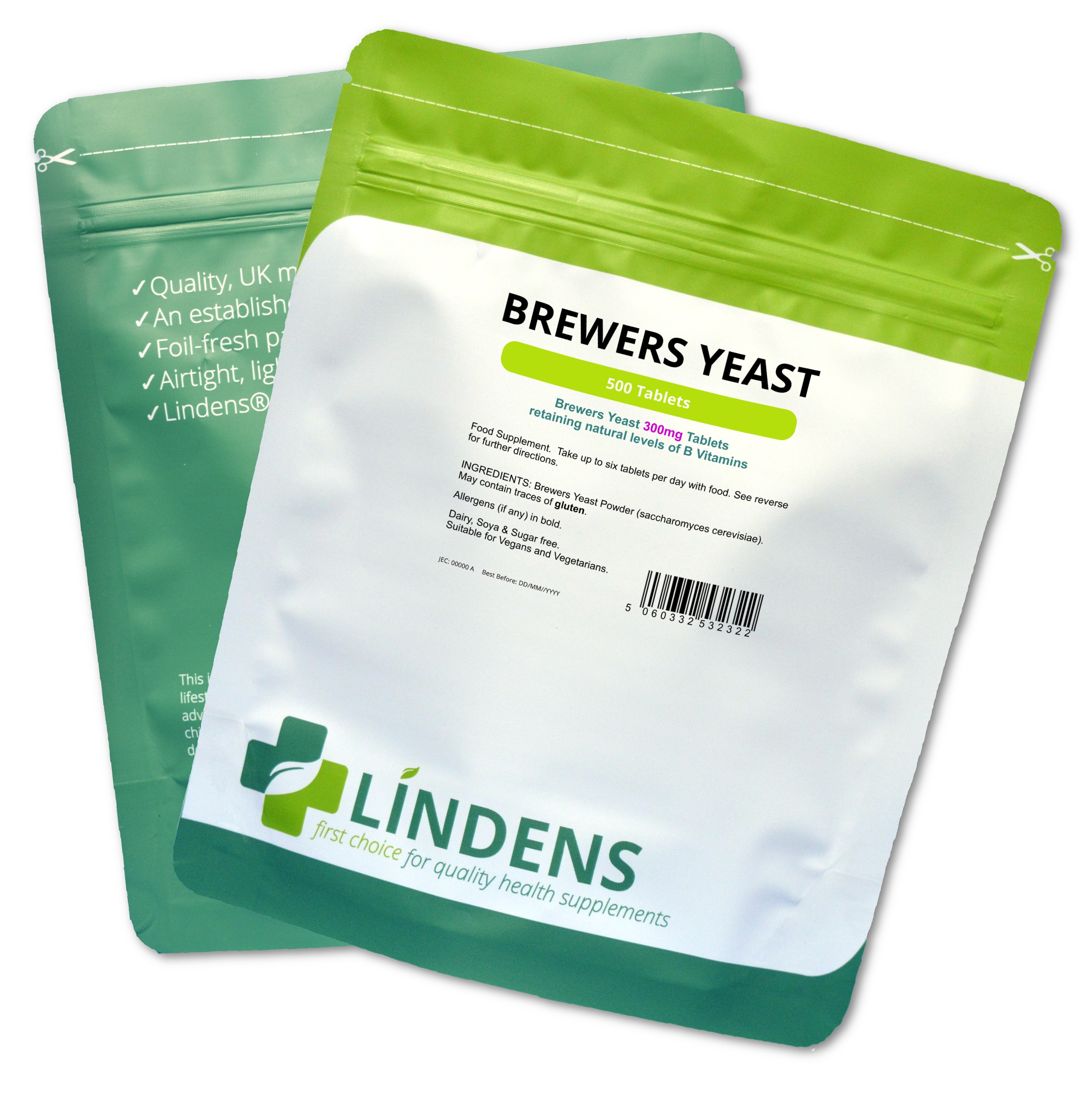 Lindens Brewers Yeast 300mg 500 Tablets 5060332532322 eBay