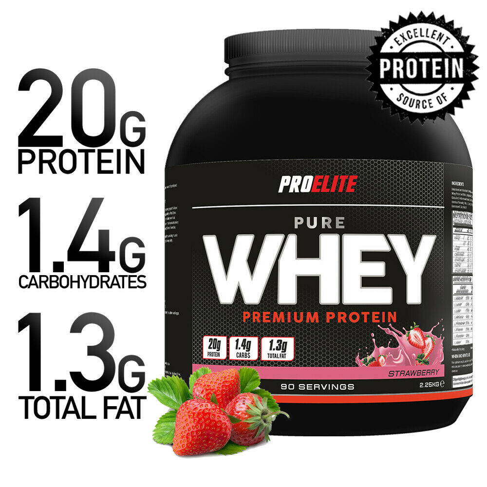 Pure Whey 80 Protein Powder 2.25kg Anabolic Lean Muscle Mass Shake