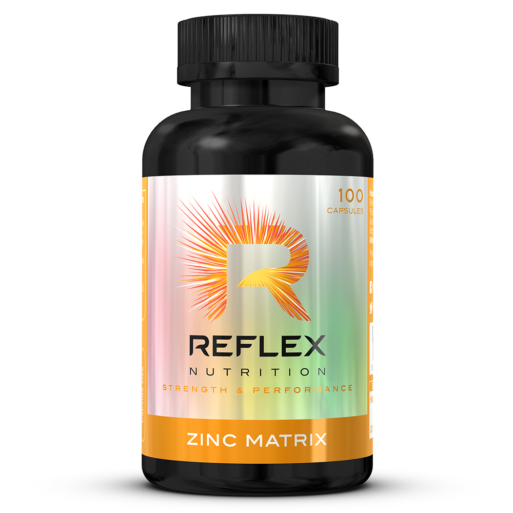 Reflex Zinc Matrix ZMA for Night Time Muscle Recovery and Strength 100