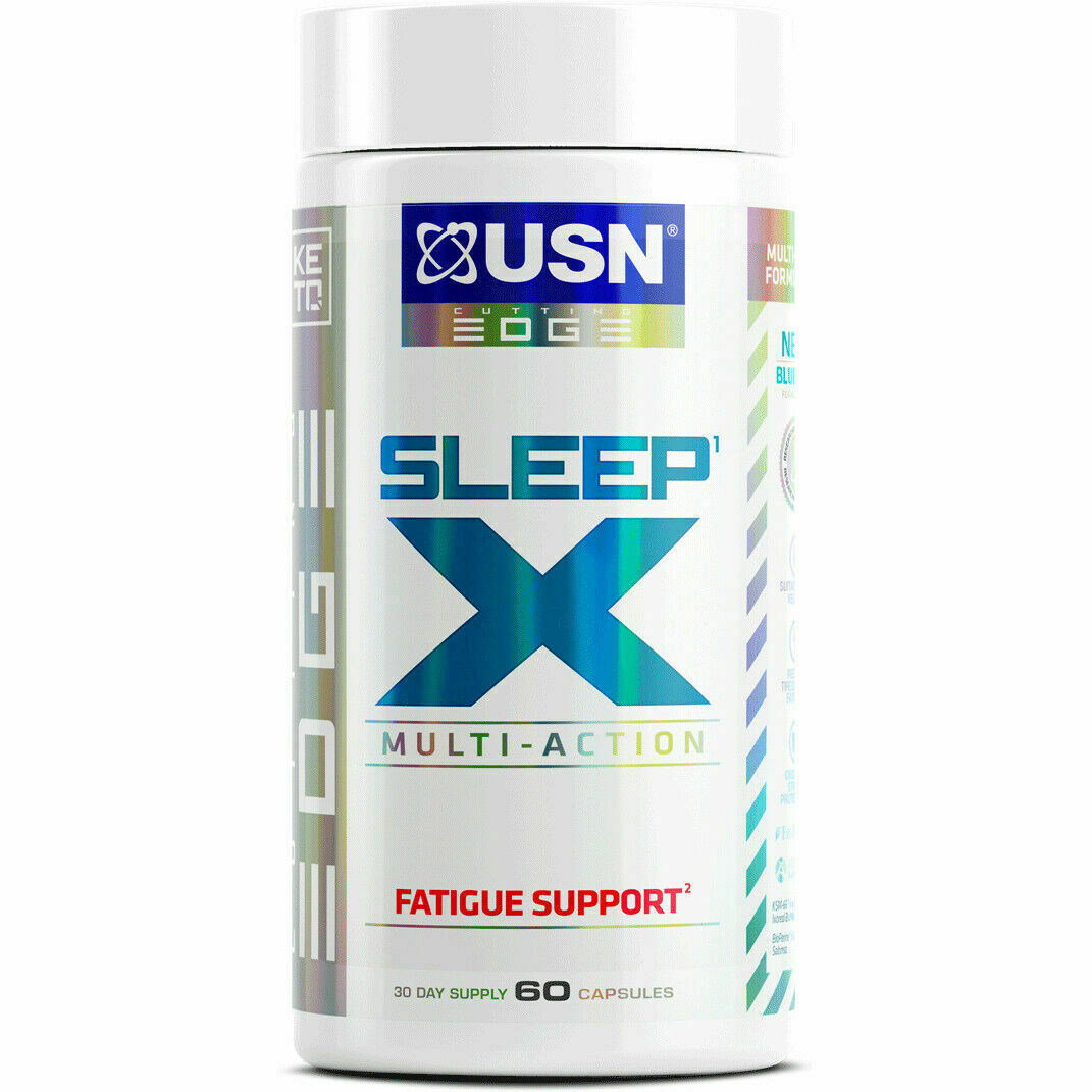 USN Sleep X 60 Capsules Extra Strength Sleeping Pills Aids Stress