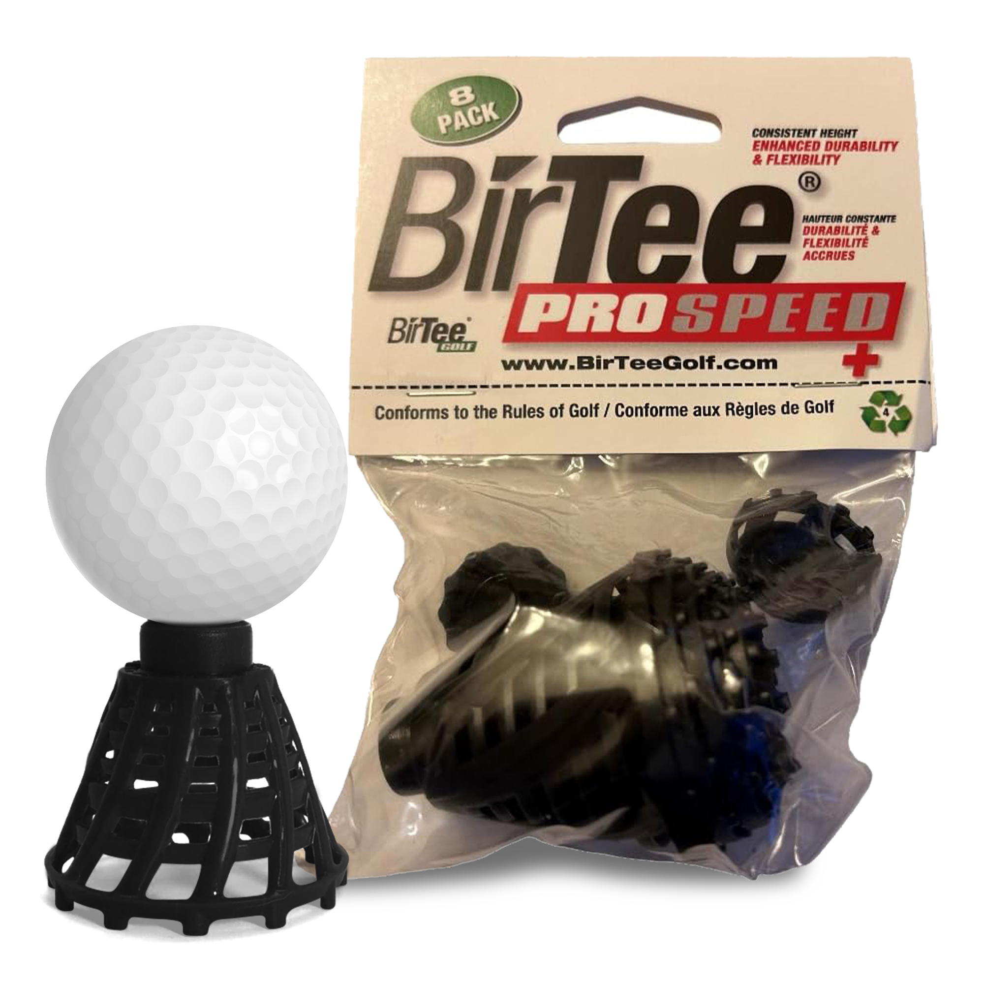BirTee PRO Speed PLUS Golf Tees - 8 Pack. Indoor/Simulator/Winter Durable Tees BirTee PRO Speed PLUS Golf Tees - 8 Pack. Indoor/Simulator/Winter Durable Tees