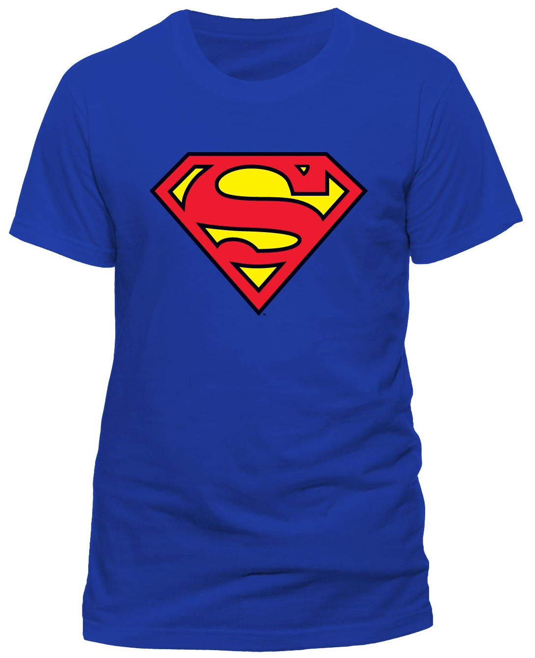 Superman Logo Blue T-Shirt - OFFICIAL | eBay