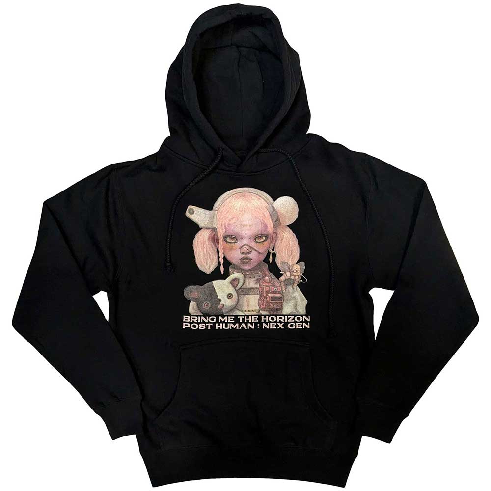 Bring Me The Horizon Nex Gen Cover Black Pull Over Hoodie NEW