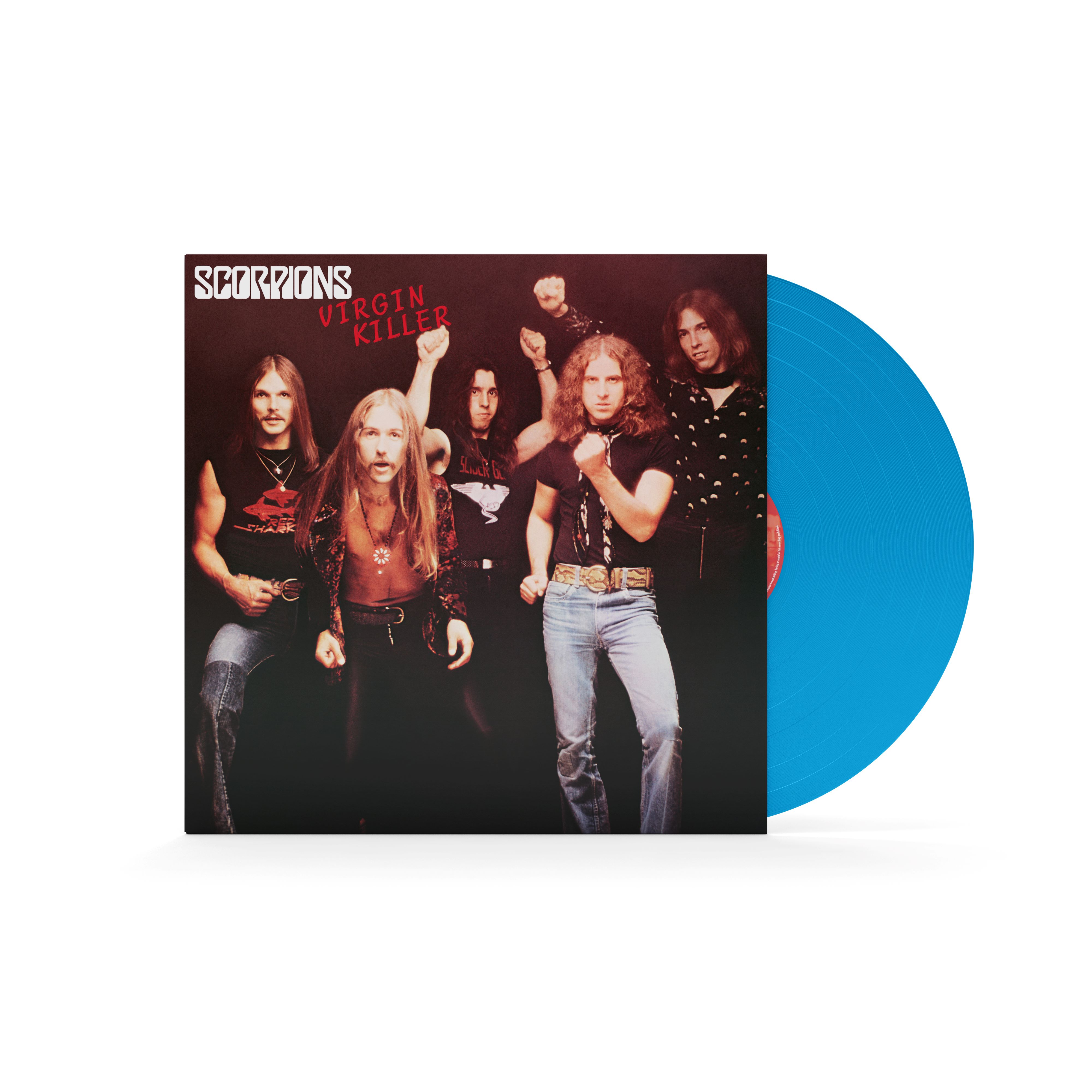 Scorpions Virgin Killer LP レコード Scorpions Virgin Killer LP 180g Sky Blue Vinyl NEW SEALED
