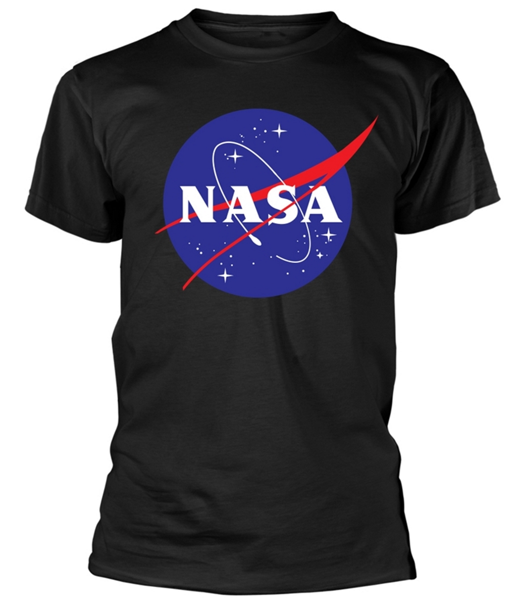 NASA 'Insignia Logo' (Black) T-Shirt - NEW & OFFICIAL! | eBay