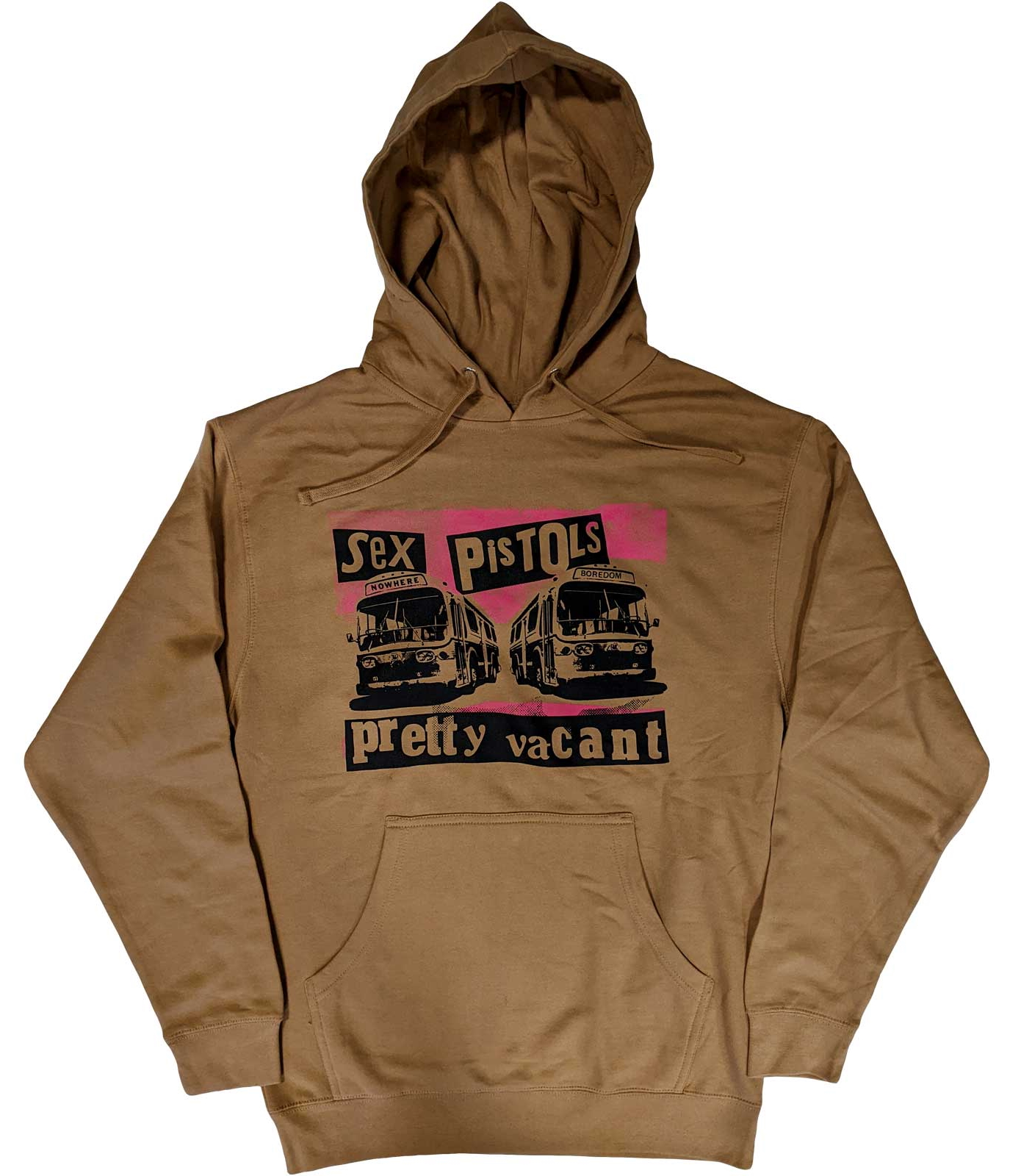 Sex Pistols Pretty Vacant Sand Pull Over Hoodie NEW OFFICIAL | eBay