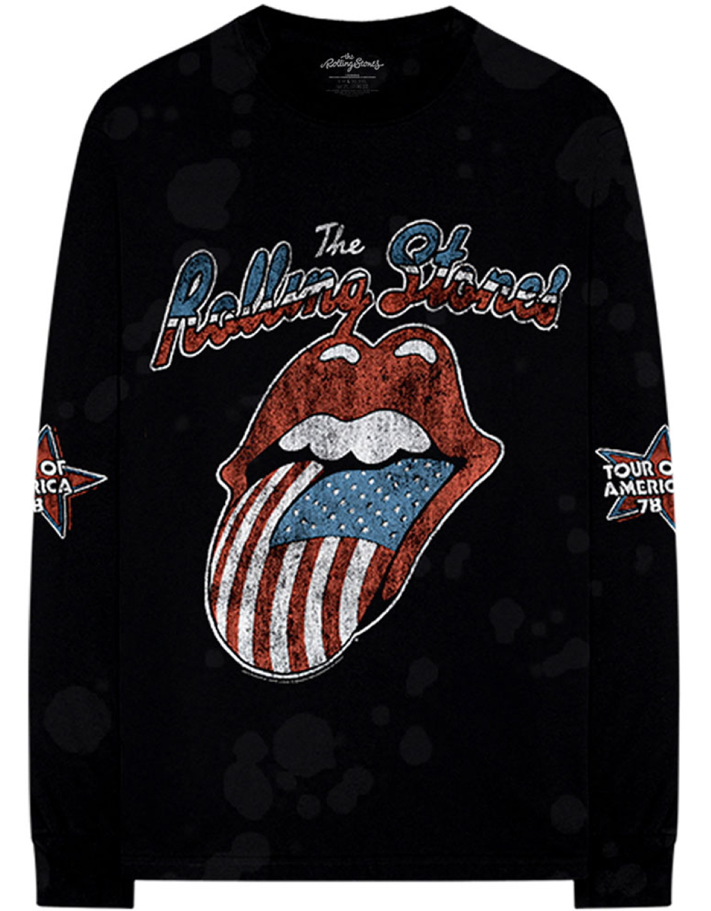 rolling stones long sleeve t shirt