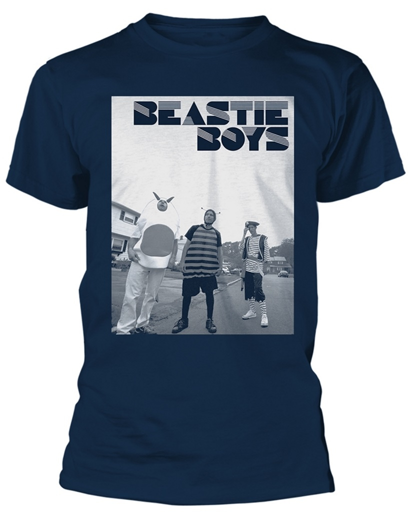 Beastie Boys Orange Logo Navy Blue T Shirt New Official Big Tall Sizing!!