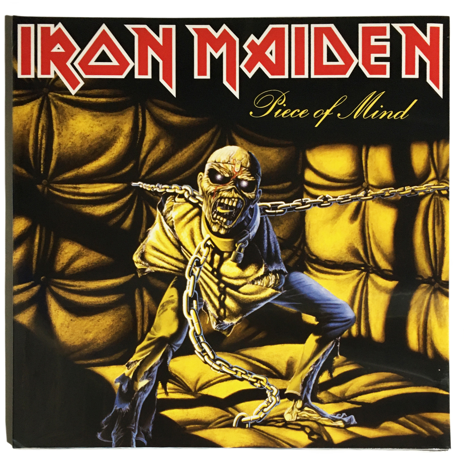Iron Maiden Piece Of Mind Gatefold Sleeve Lp Vinyl New Sealed