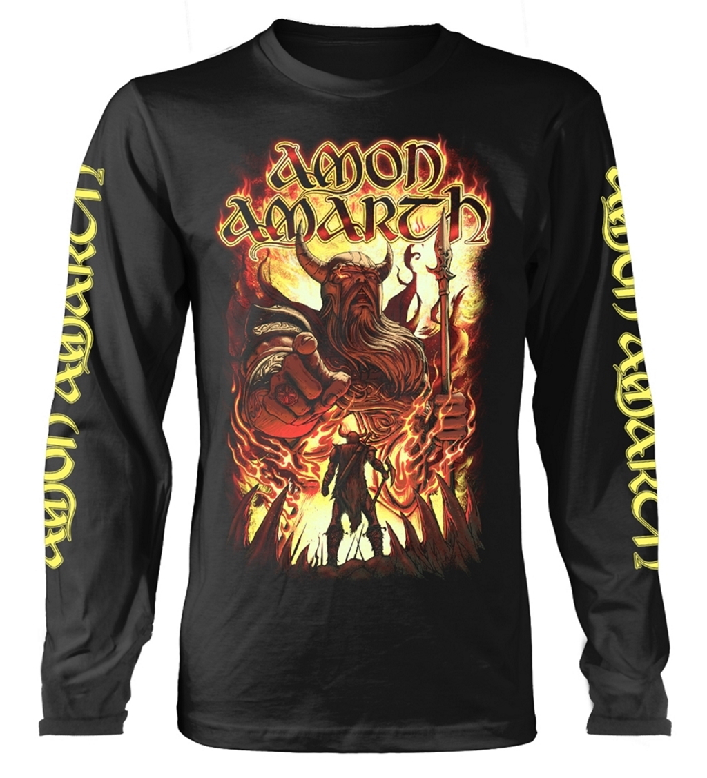 オーダー受付 Amon Amarth Oden Wants You Black Long Sleeve Shirt NEW OFFICIAL | eBay