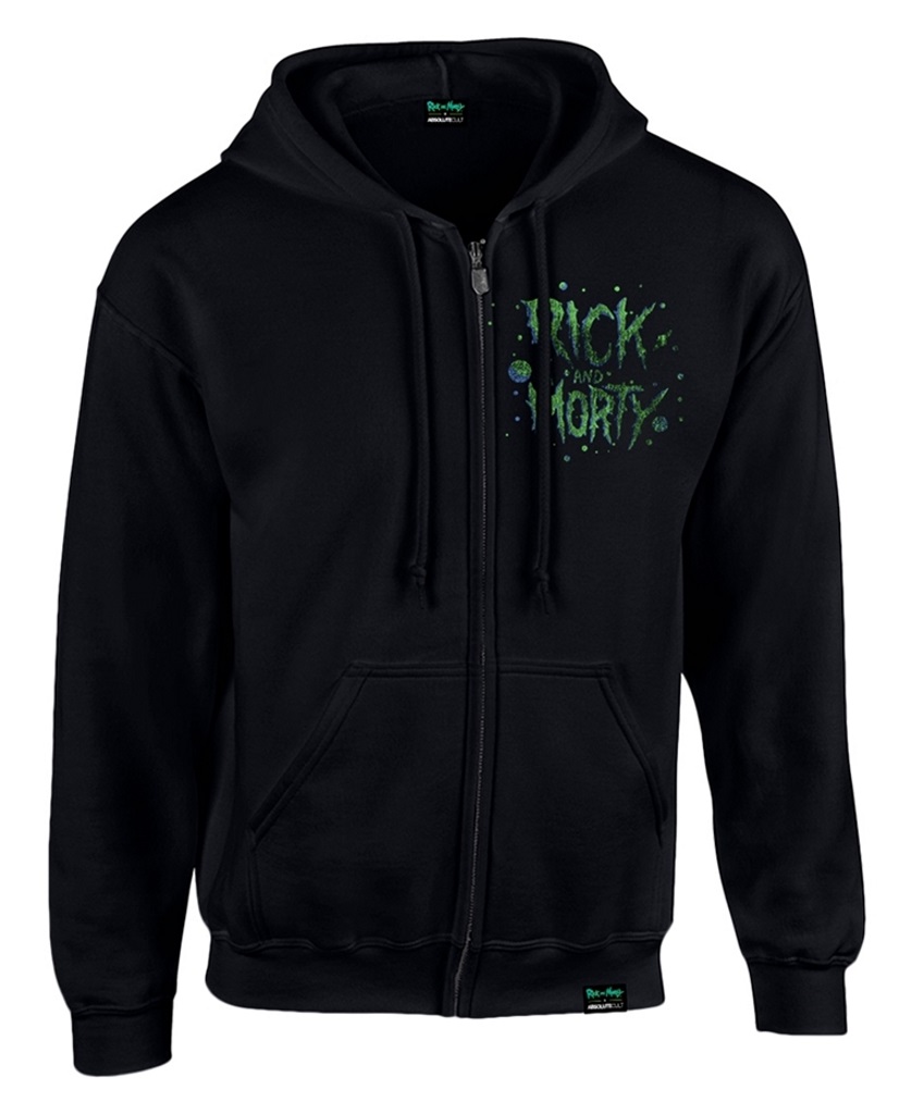 rick and morty space hoodie